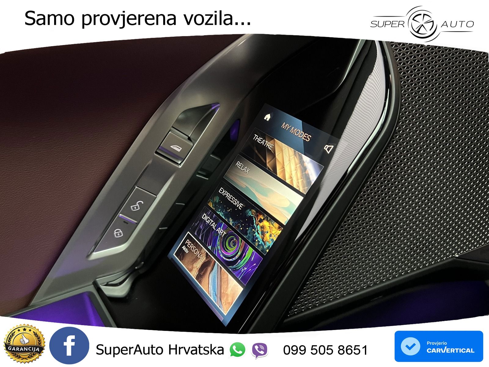 BMW 740d (299 KS) xDrive Steptronic ZRAČNI+ACC+GR SJED+KAM+PANO