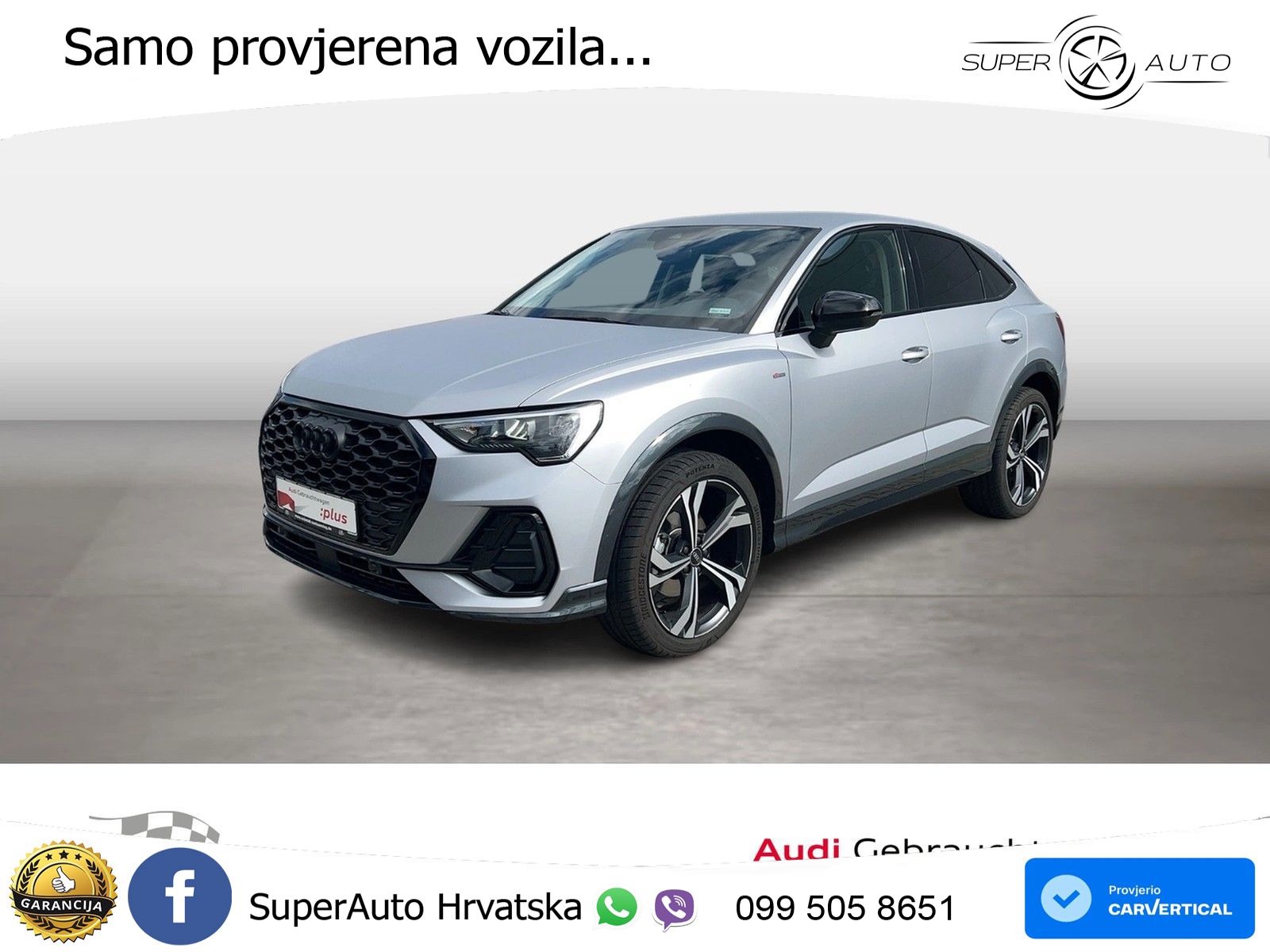 Audi Q3 II Sportback 35 TFSI (150 KS) S tronic S line