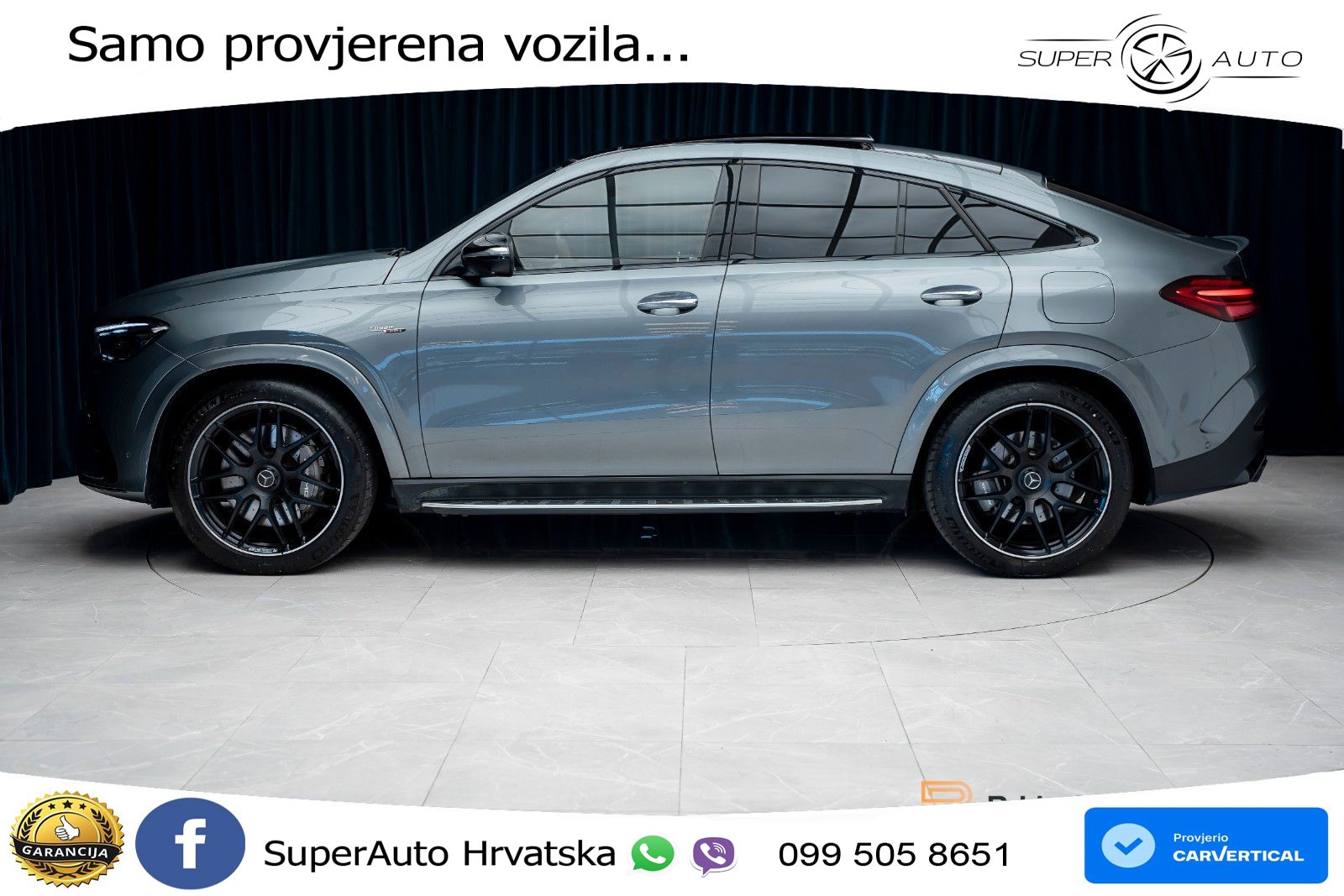 Mercedes AMG GLE 53 (435 KS) EQ Boost 4MATIC+ AMG SPEEDSHIFT TCT 9G LED+GR SJED+ACC