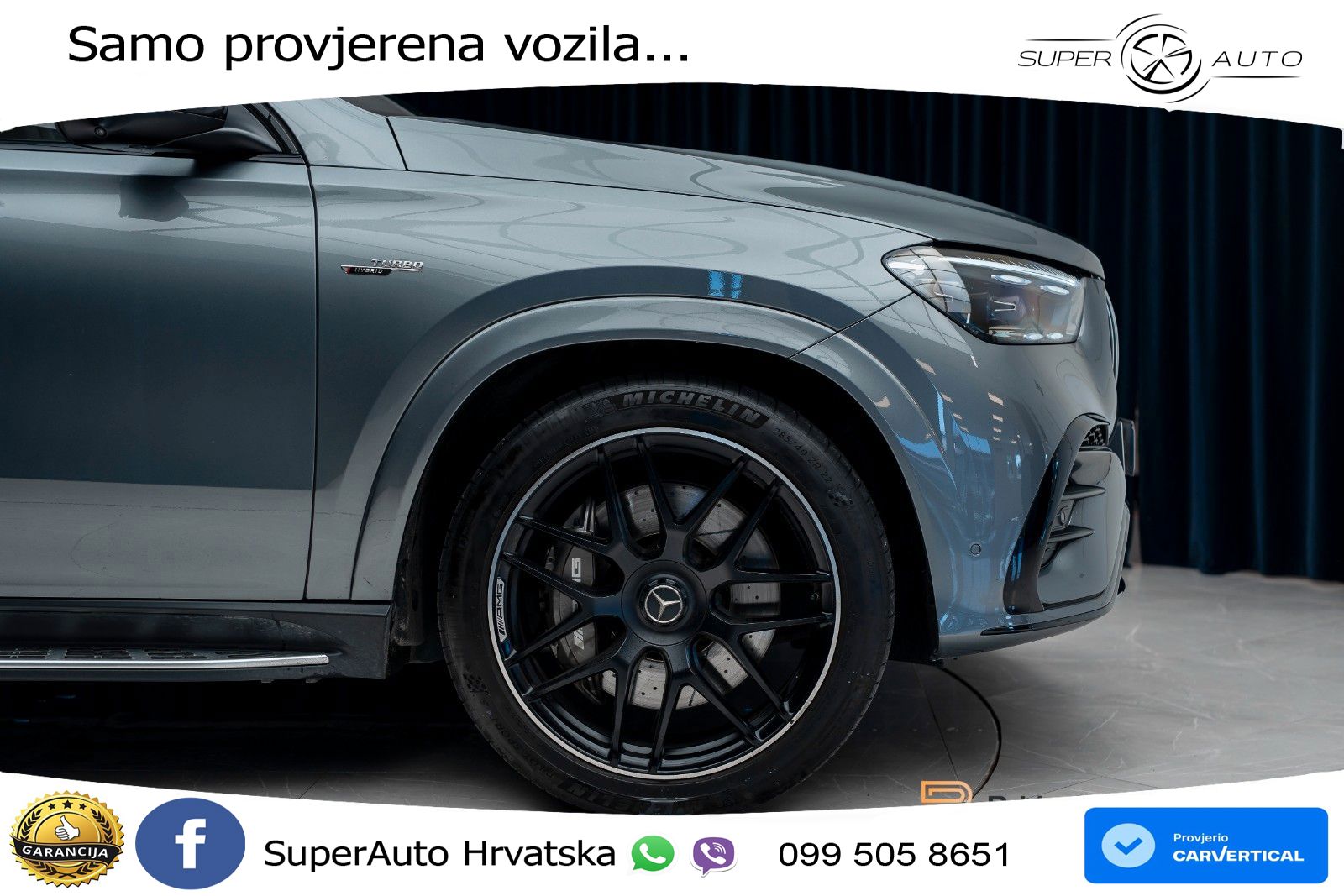 Mercedes AMG GLE 53 (435 KS) EQ Boost 4MATIC+ AMG SPEEDSHIFT TCT 9G LED+GR SJED+ACC