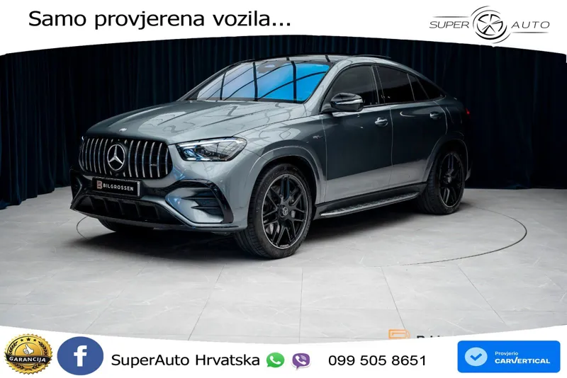 Mercedes AMG GLE 53 (435 KS) EQ Boost 4MATIC+ AMG SPEEDSHIFT TCT 9G LED+GR SJED+ACC