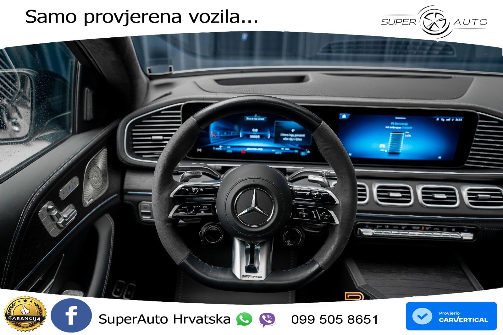 Mercedes AMG GLE 53 (435 KS) EQ Boost 4MATIC+ AMG SPEEDSHIFT TCT 9G LED+GR SJED+ACC
