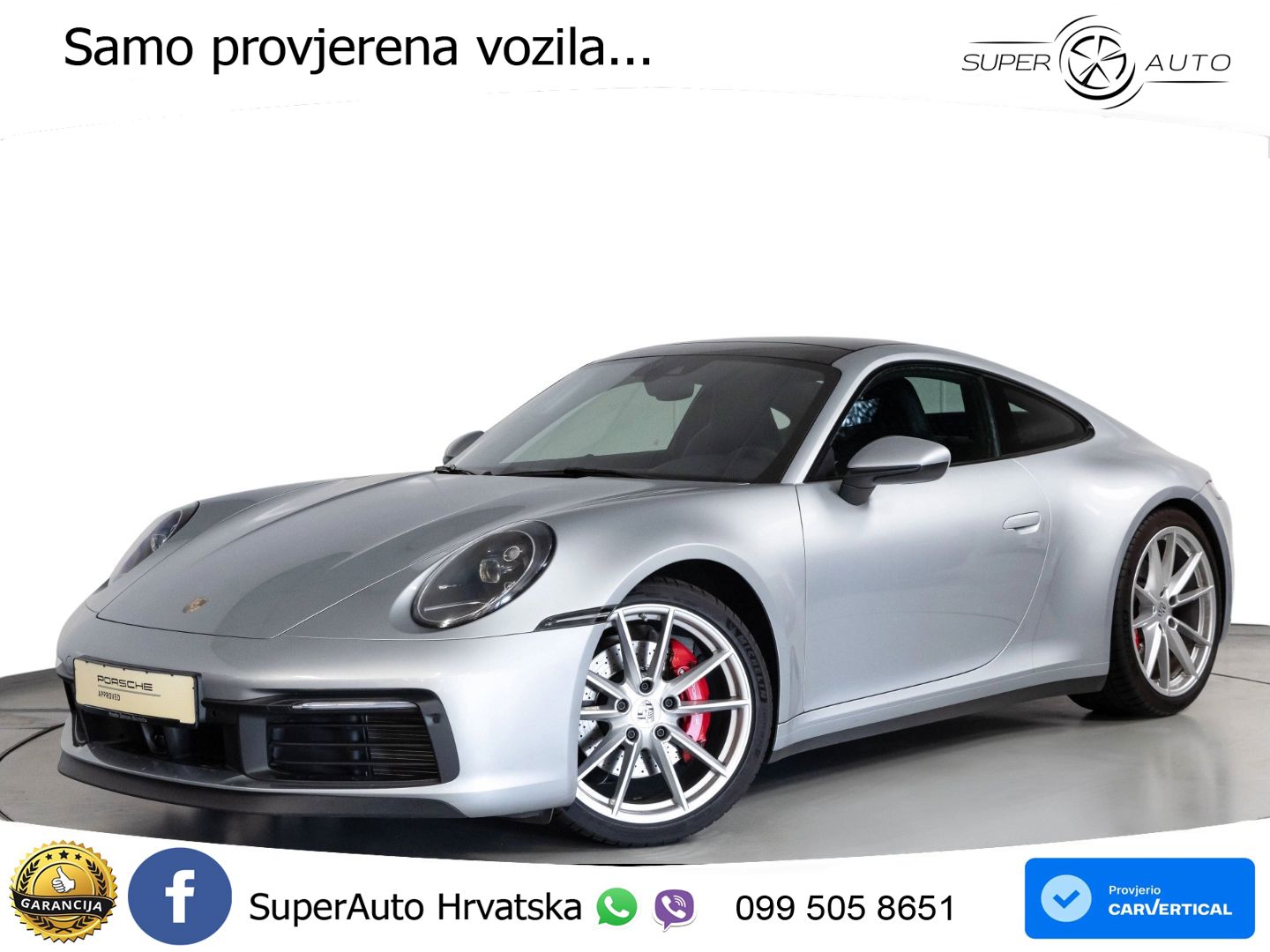 Porsche 911 Carrera S 3.0 (450 KS) PDK LED+GR SJED+ACC
