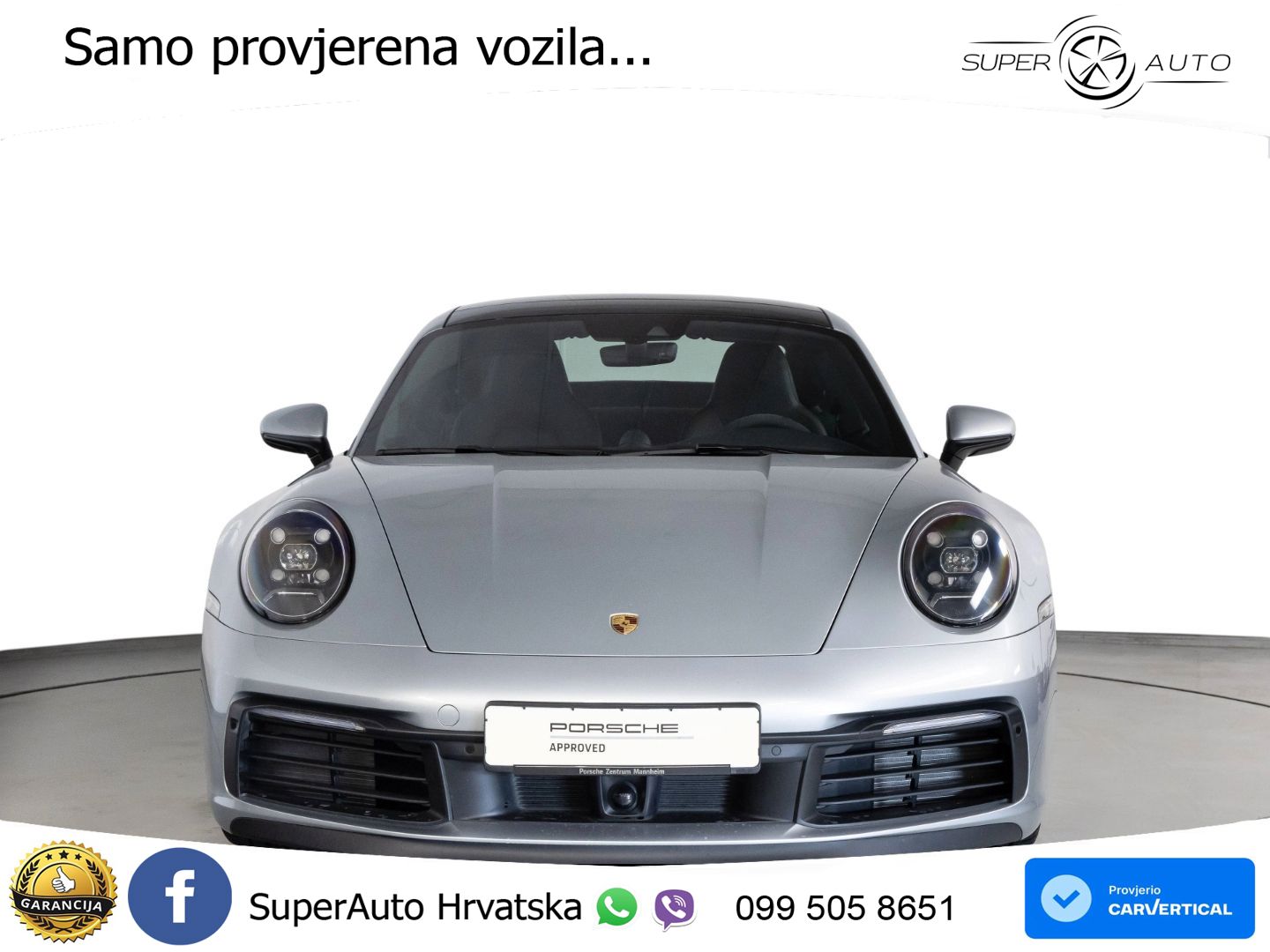 Porsche 911 Carrera S 3.0 (450 KS) PDK LED+GR SJED+ACC
