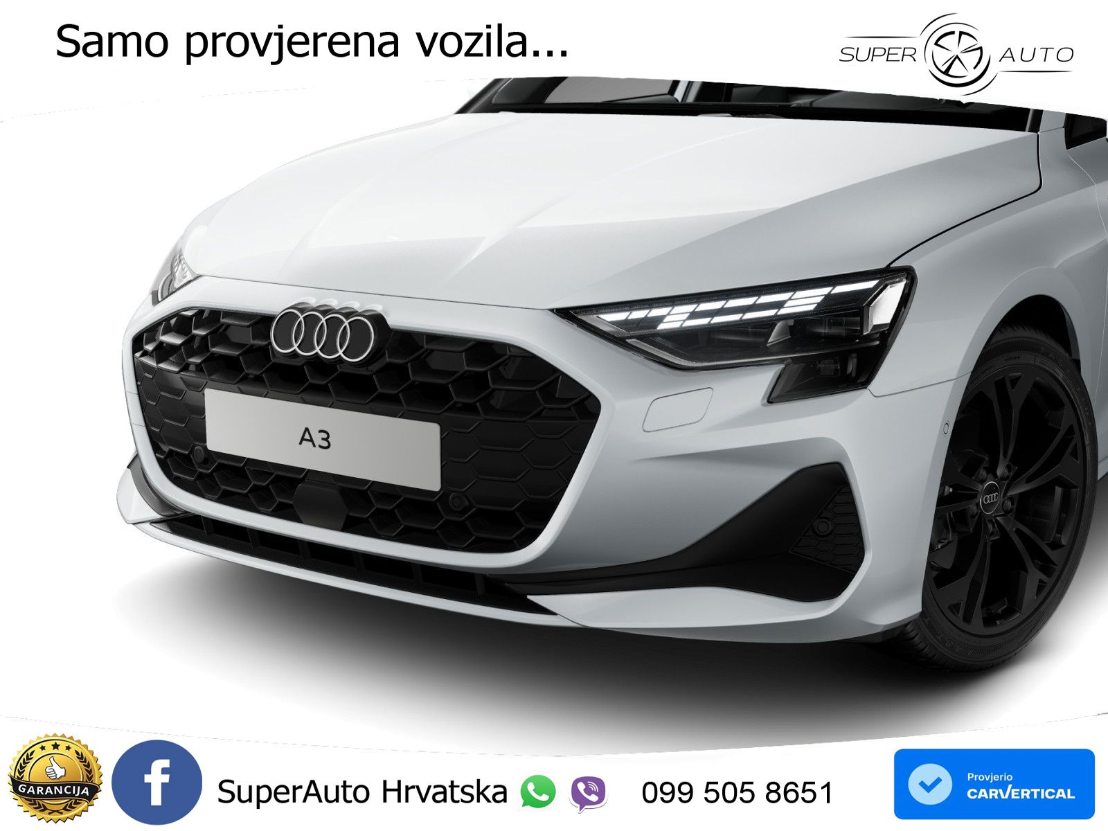 Audi A3 Sportback 30 TFSI (116 KS) Mild Hybrid S tronic LED+GR SJED+ACC