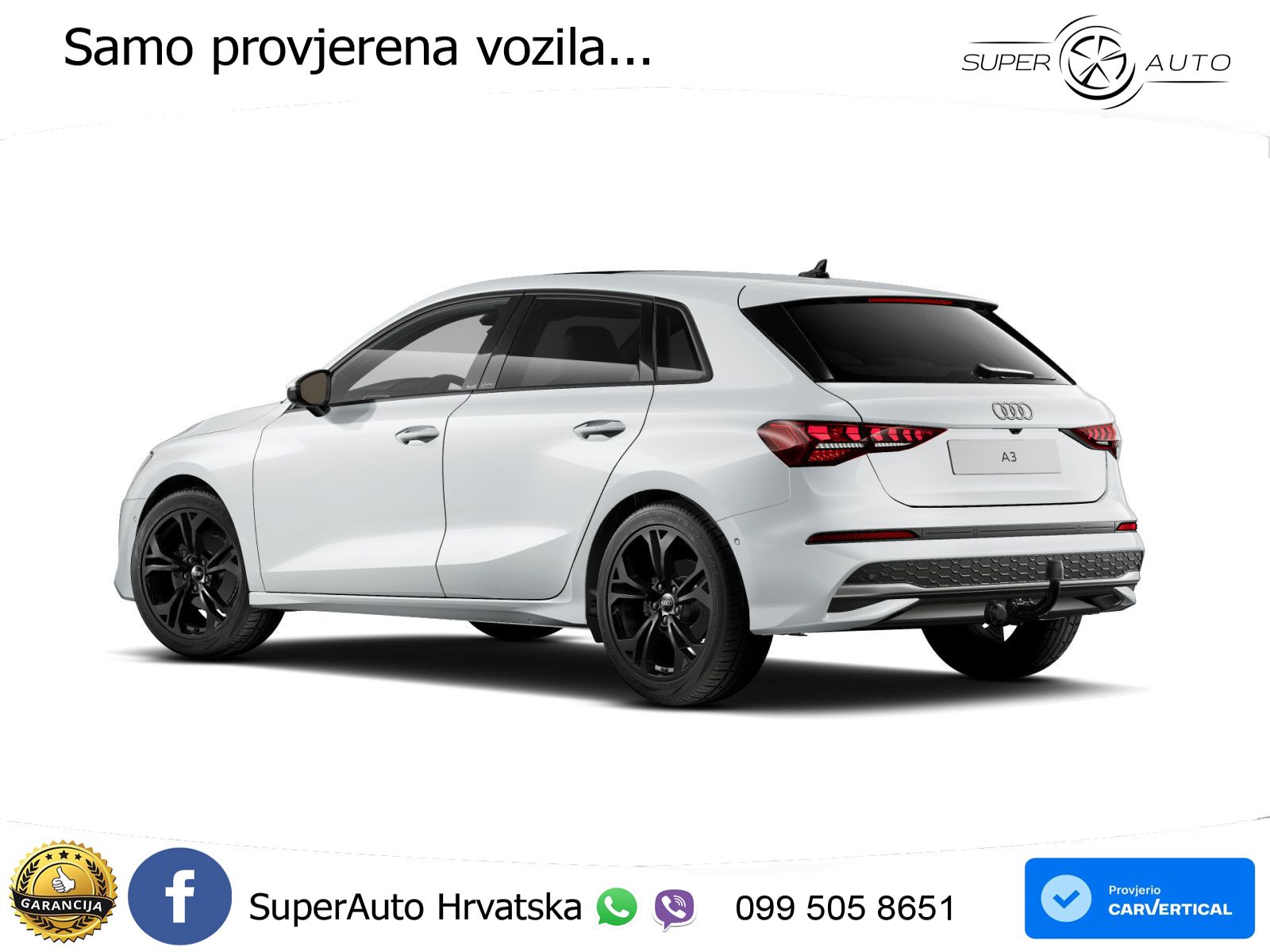 Audi A3 Sportback 30 TFSI (116 KS) Mild Hybrid S tronic LED+GR SJED+ACC