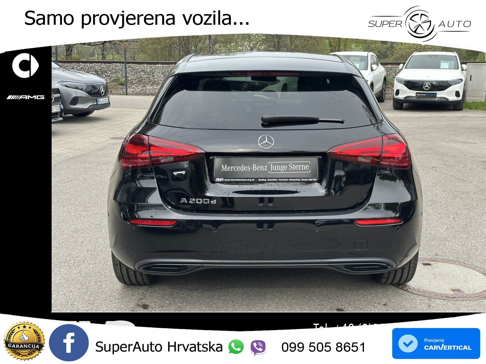 Mercedes-Benz A 200d 8G-DCT LED+GR SJED+ACC