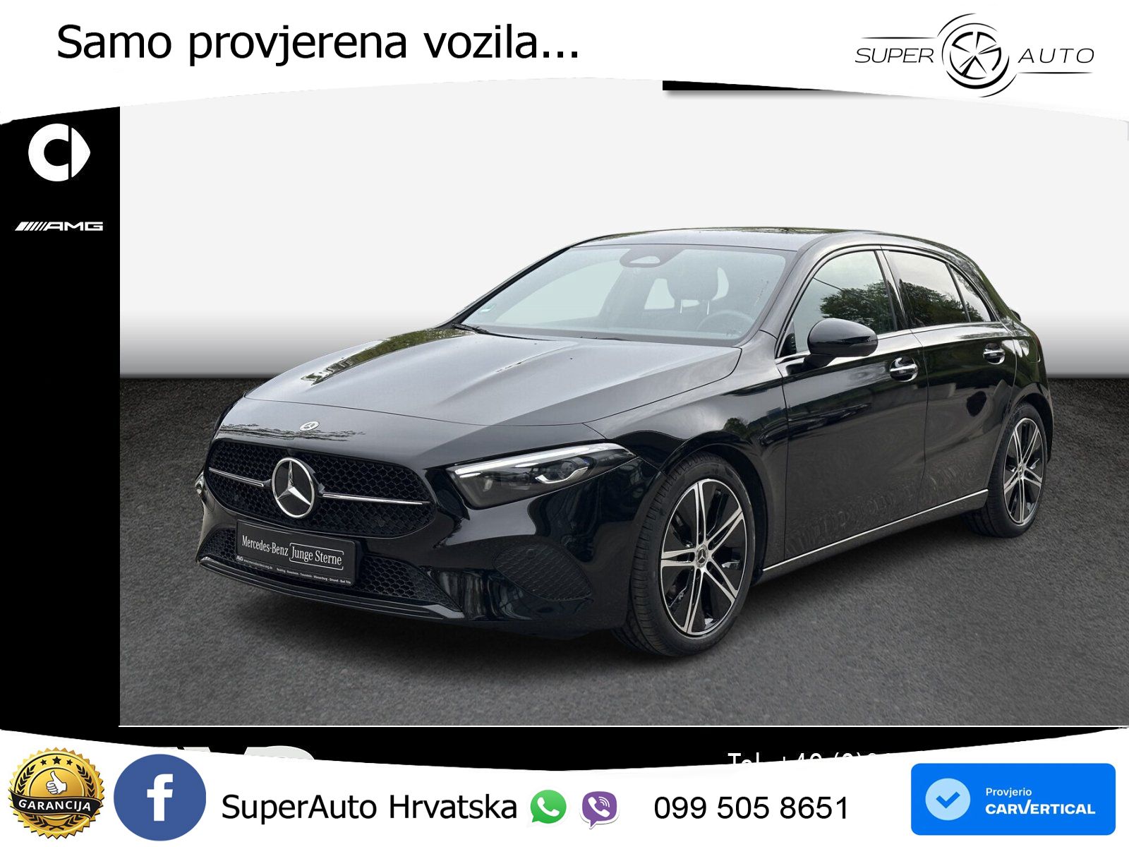 Mercedes-Benz A 200d 8G-DCT LED+GR SJED+ACC
