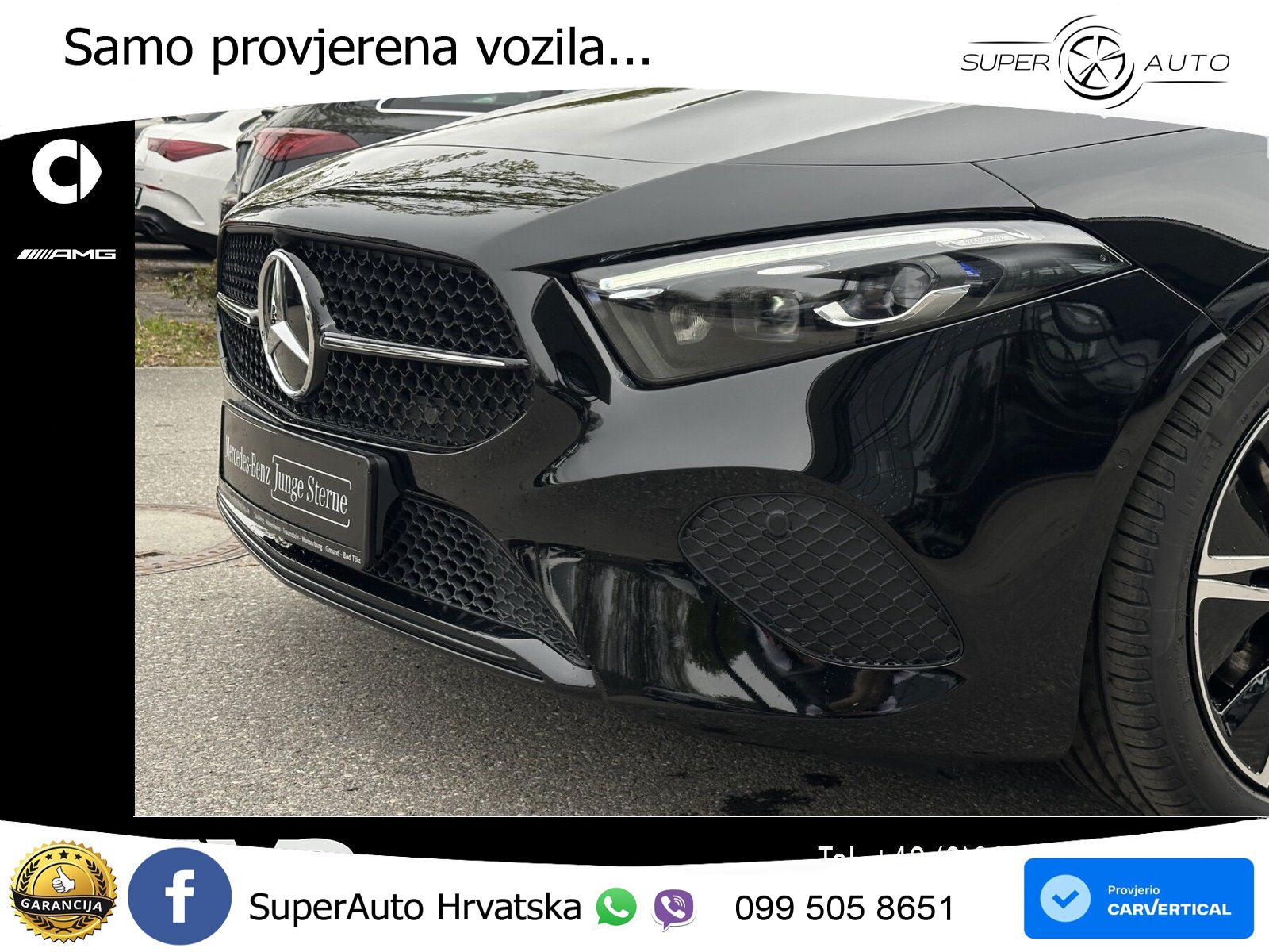 Mercedes-Benz A 200d 8G-DCT LED+GR SJED+ACC