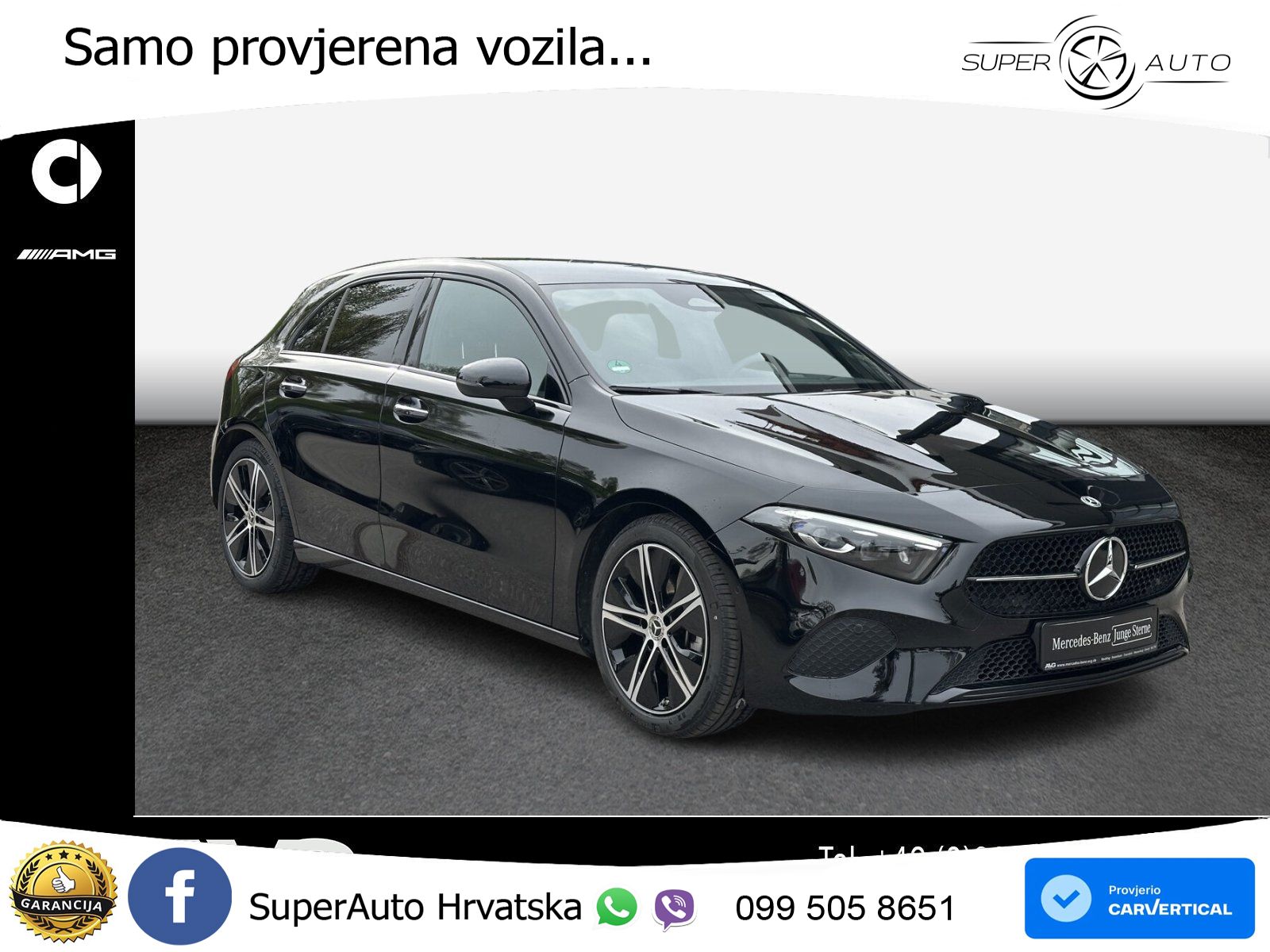 Mercedes-Benz A 200d 8G-DCT LED+GR SJED+ACC