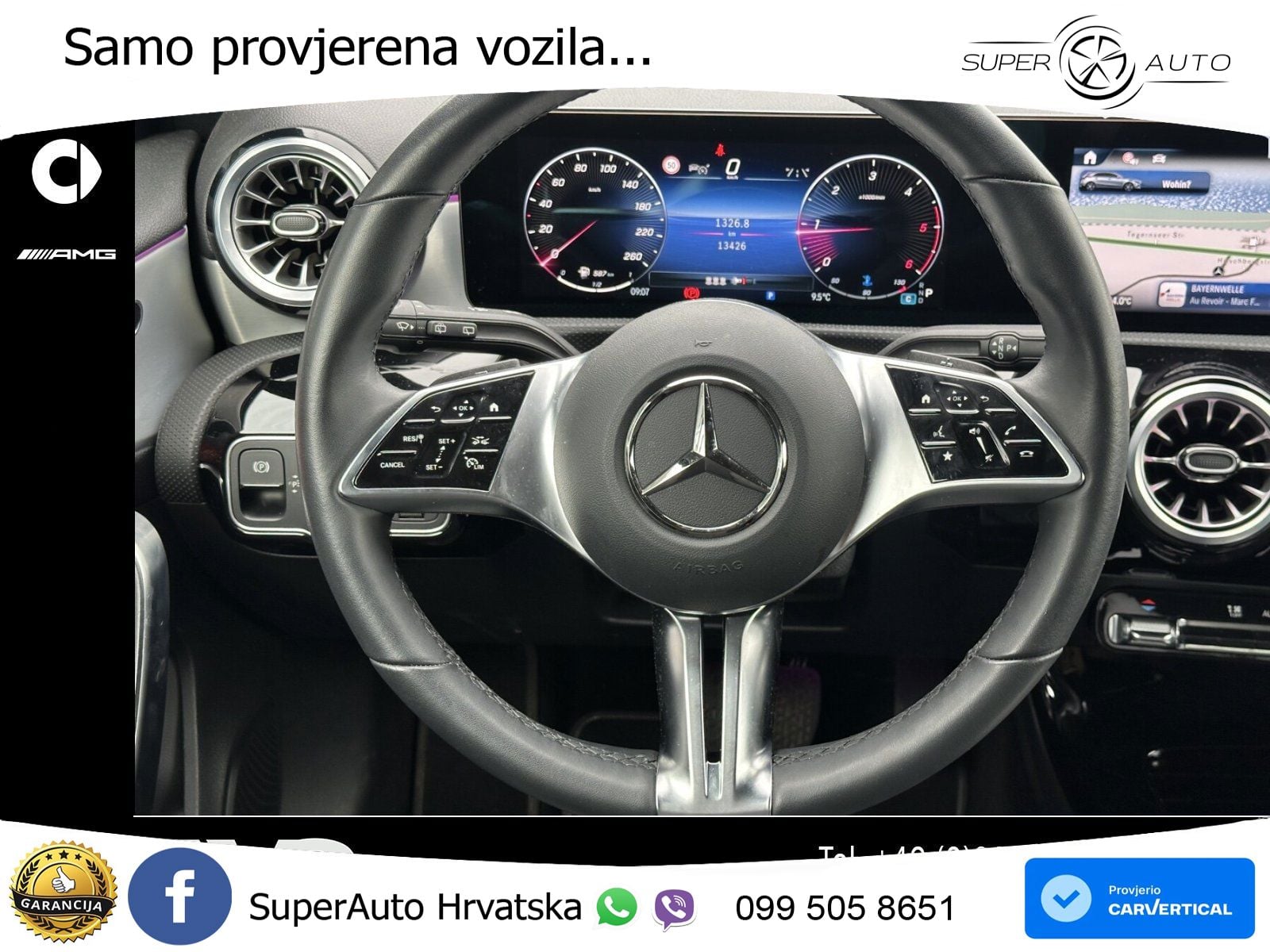 Mercedes-Benz A 200d 8G-DCT LED+GR SJED+ACC