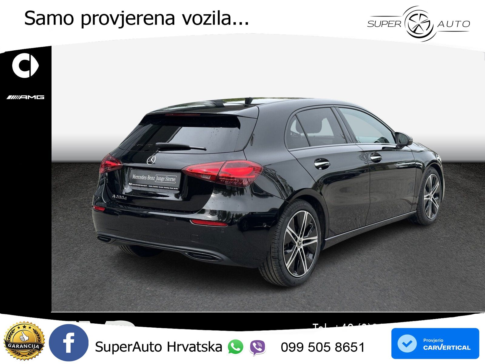 Mercedes-Benz A 200d 8G-DCT LED+GR SJED+ACC