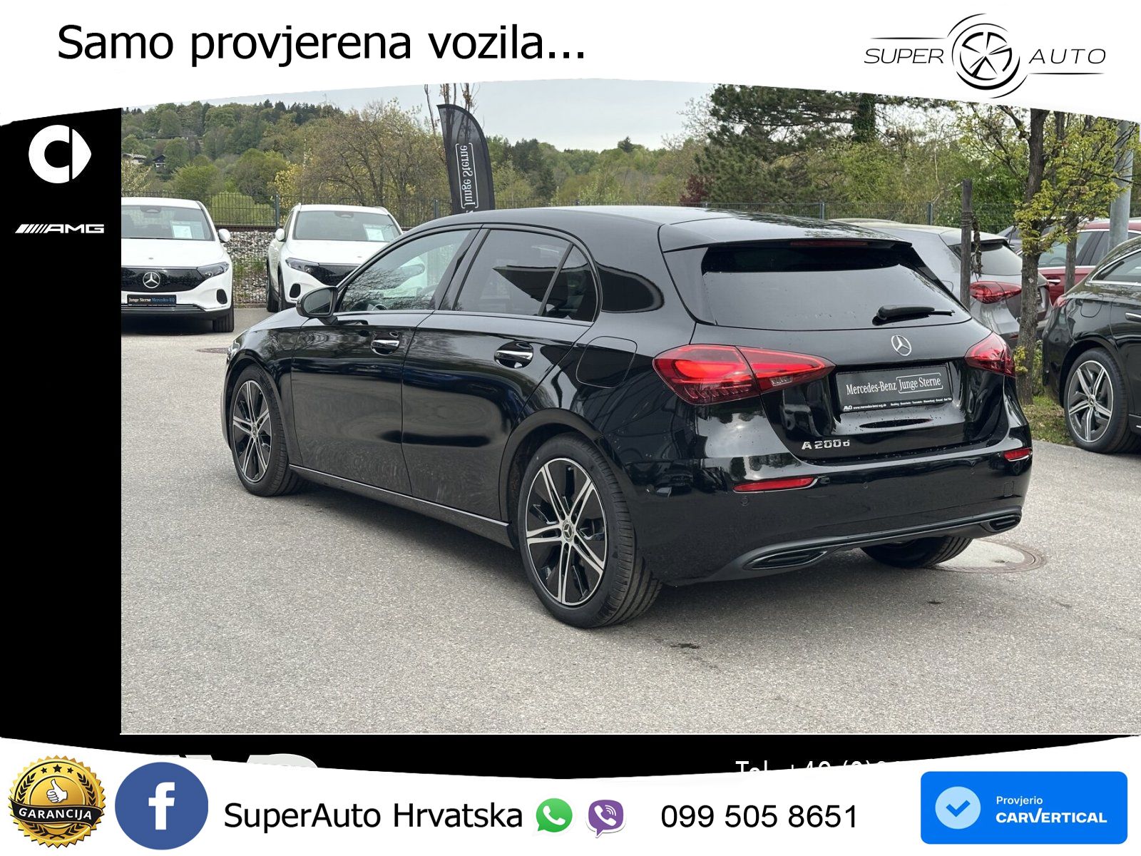 Mercedes-Benz A 200d 8G-DCT LED+GR SJED+ACC