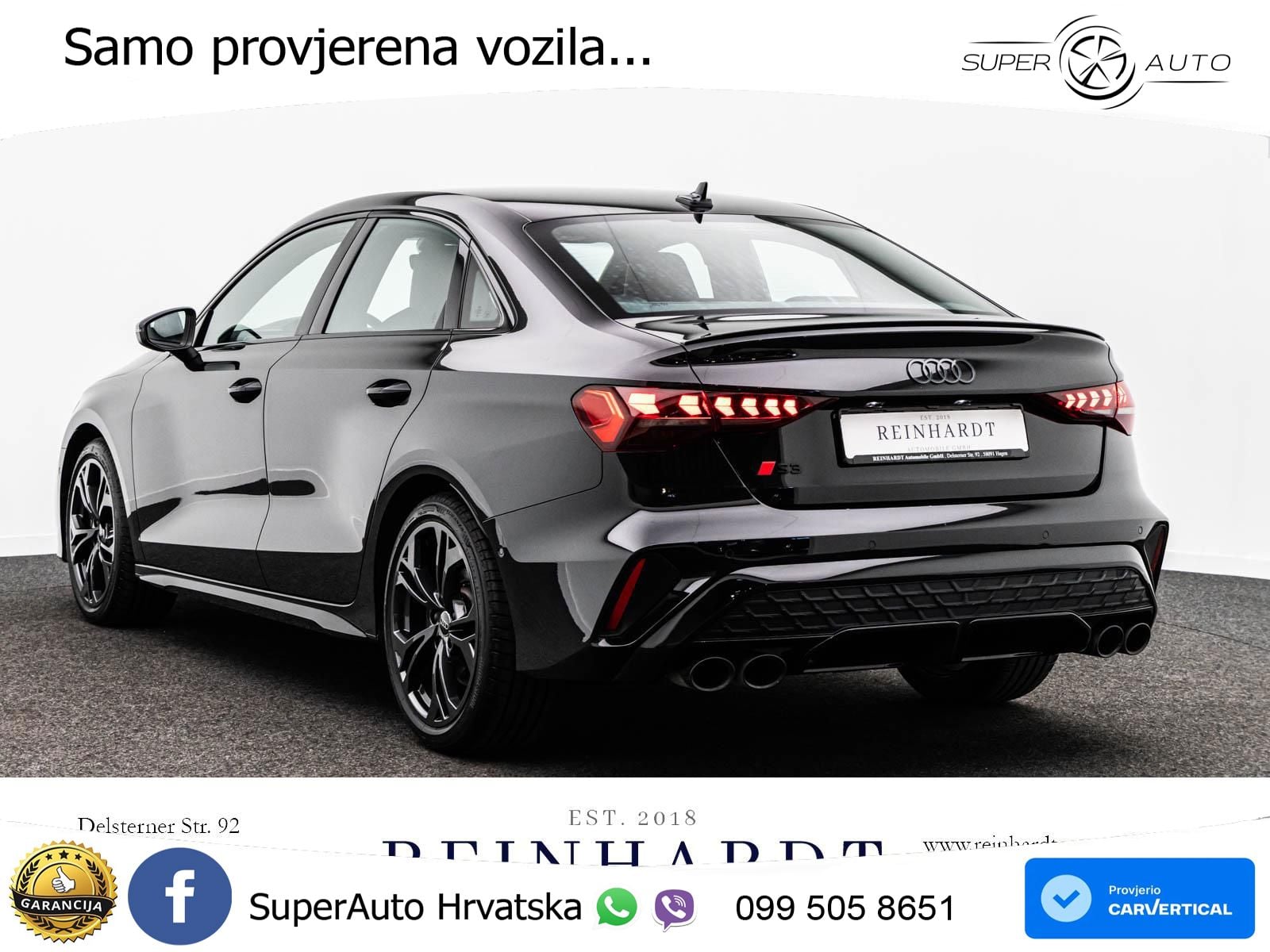 Audi S3 Limuzina 2.0 TFSI (333 KS) quattro S tronic