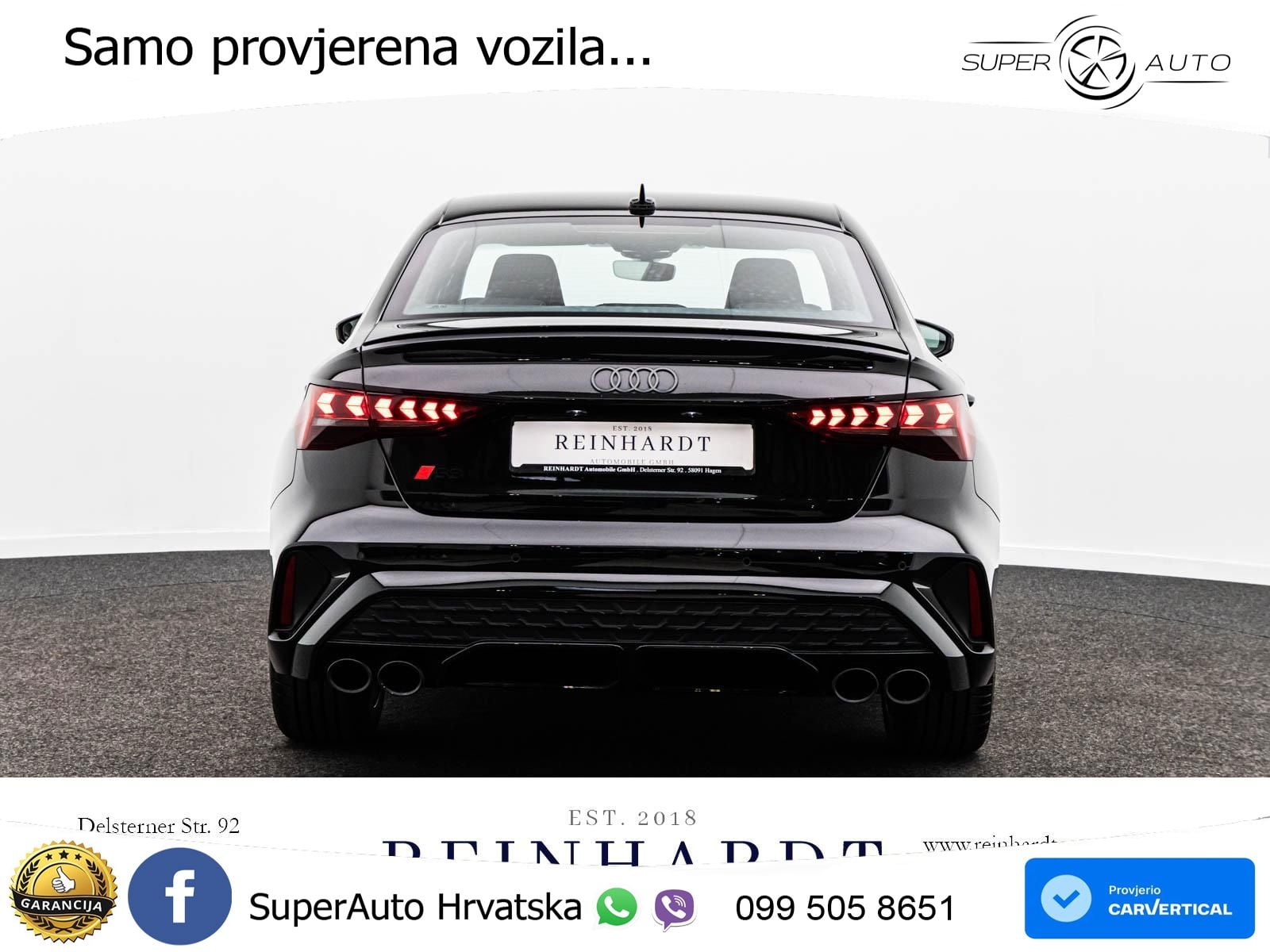 Audi S3 Limuzina 2.0 TFSI (333 KS) quattro S tronic