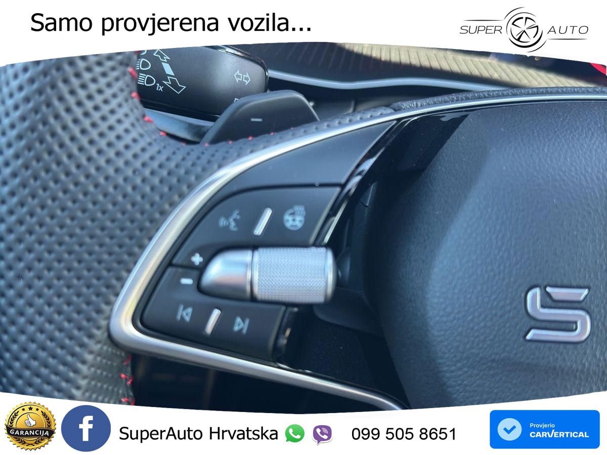 Škoda Octavia Combi RS 2.0 TSI (265 KS) DSG LED+GR SJED+ACC