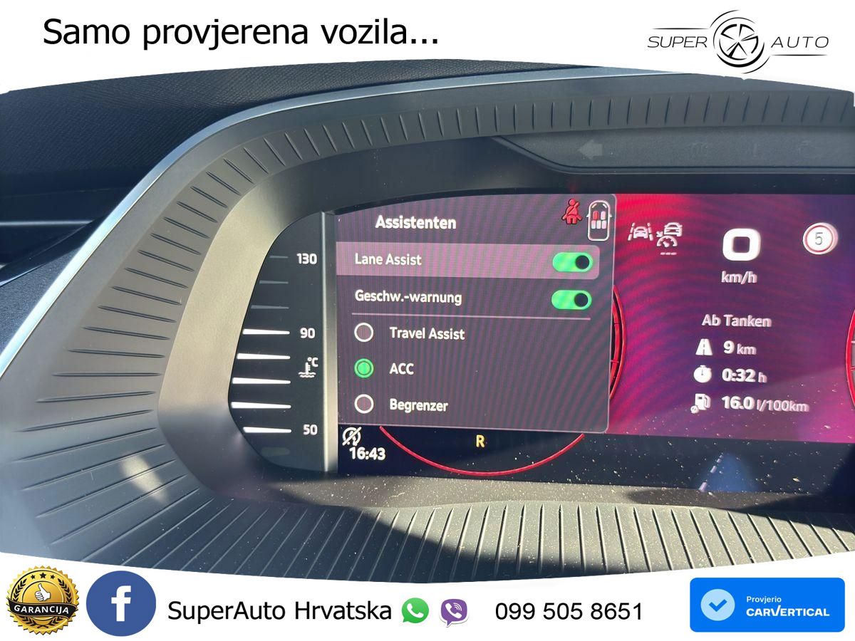 Škoda Octavia Combi RS 2.0 TSI (265 KS) DSG LED+GR SJED+ACC