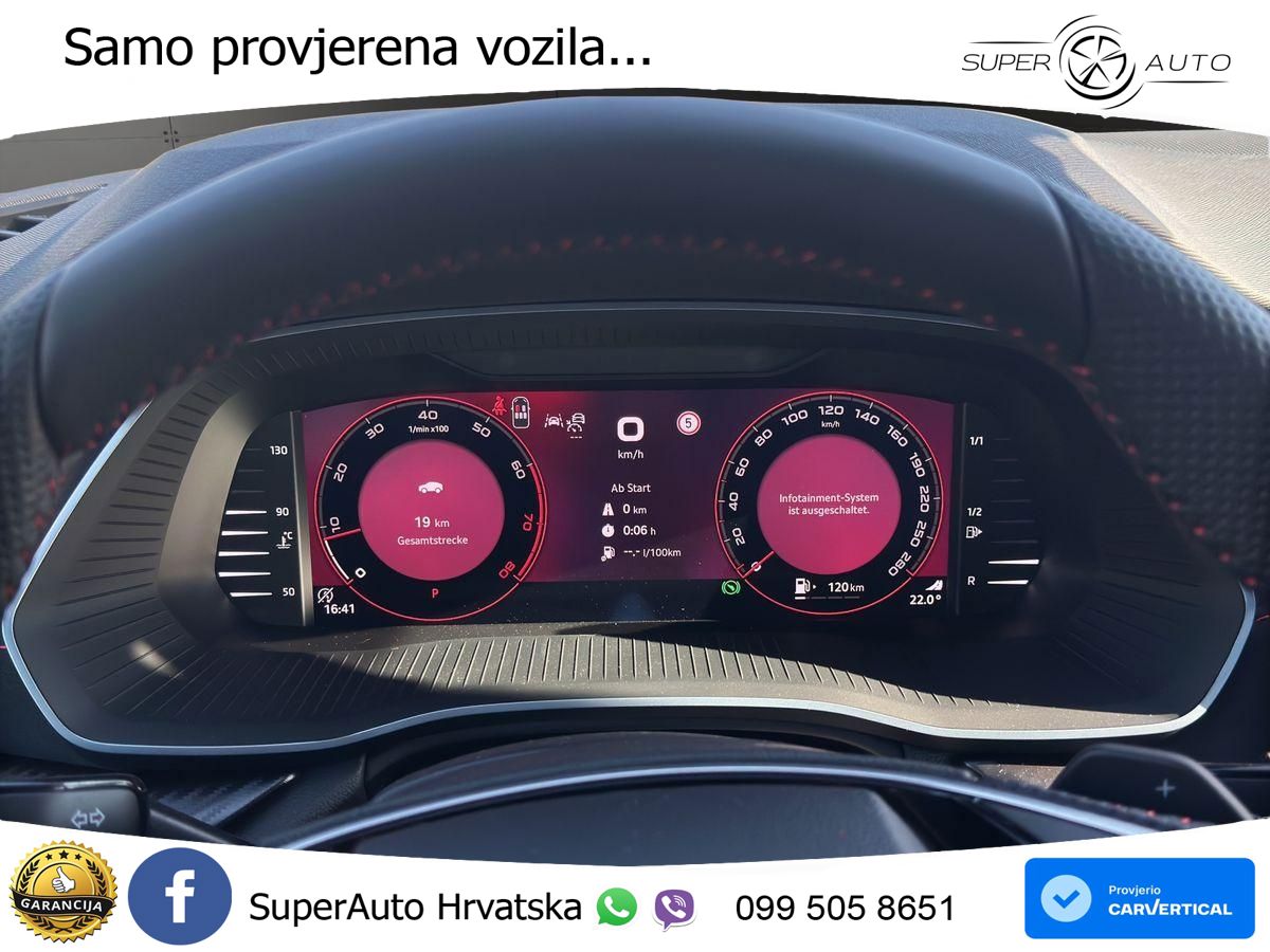 Škoda Octavia Combi RS 2.0 TSI (265 KS) DSG LED+GR SJED+ACC
