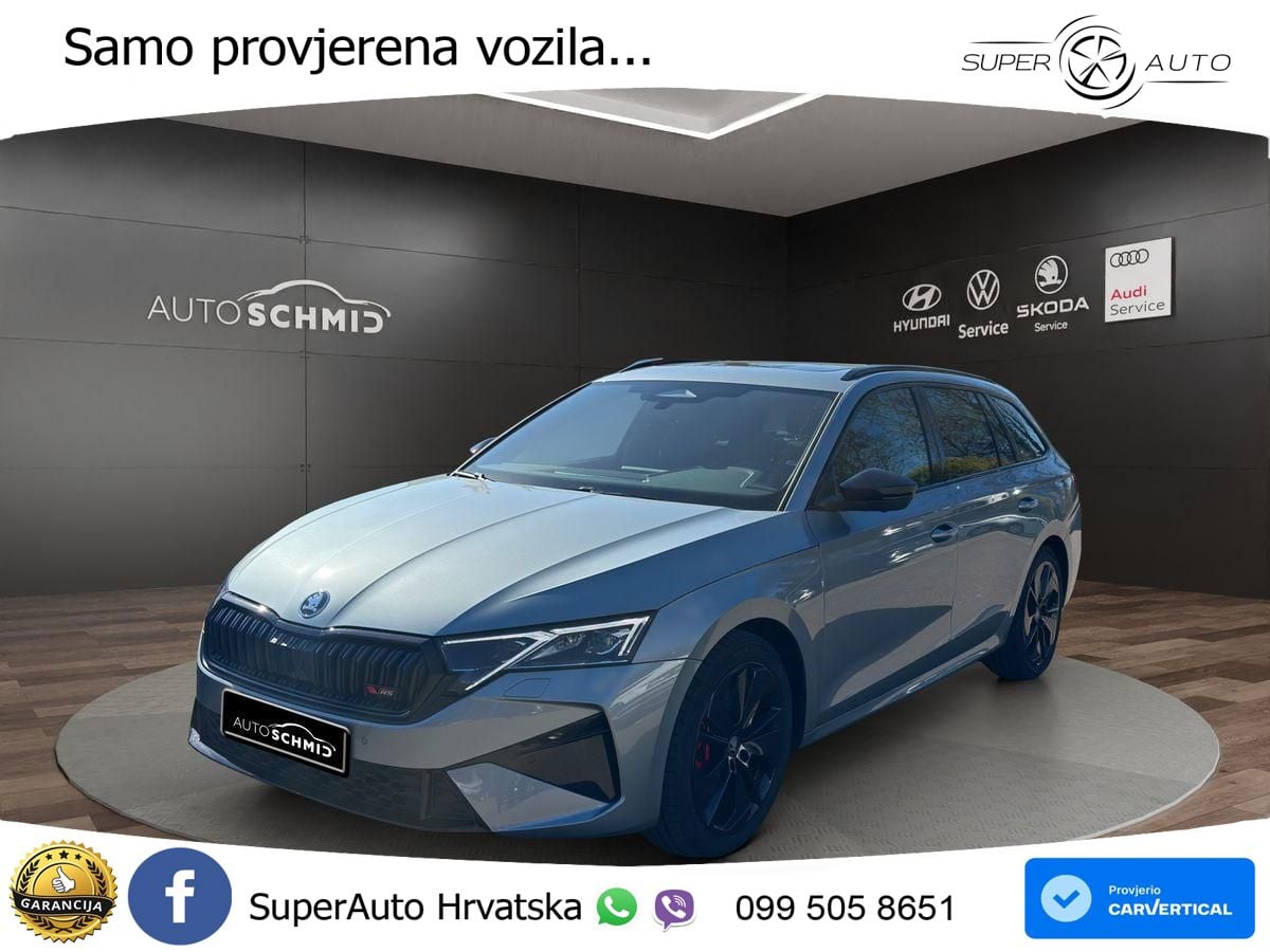 Škoda Octavia Combi RS 2.0 TSI (265 KS) DSG LED+GR SJED+ACC