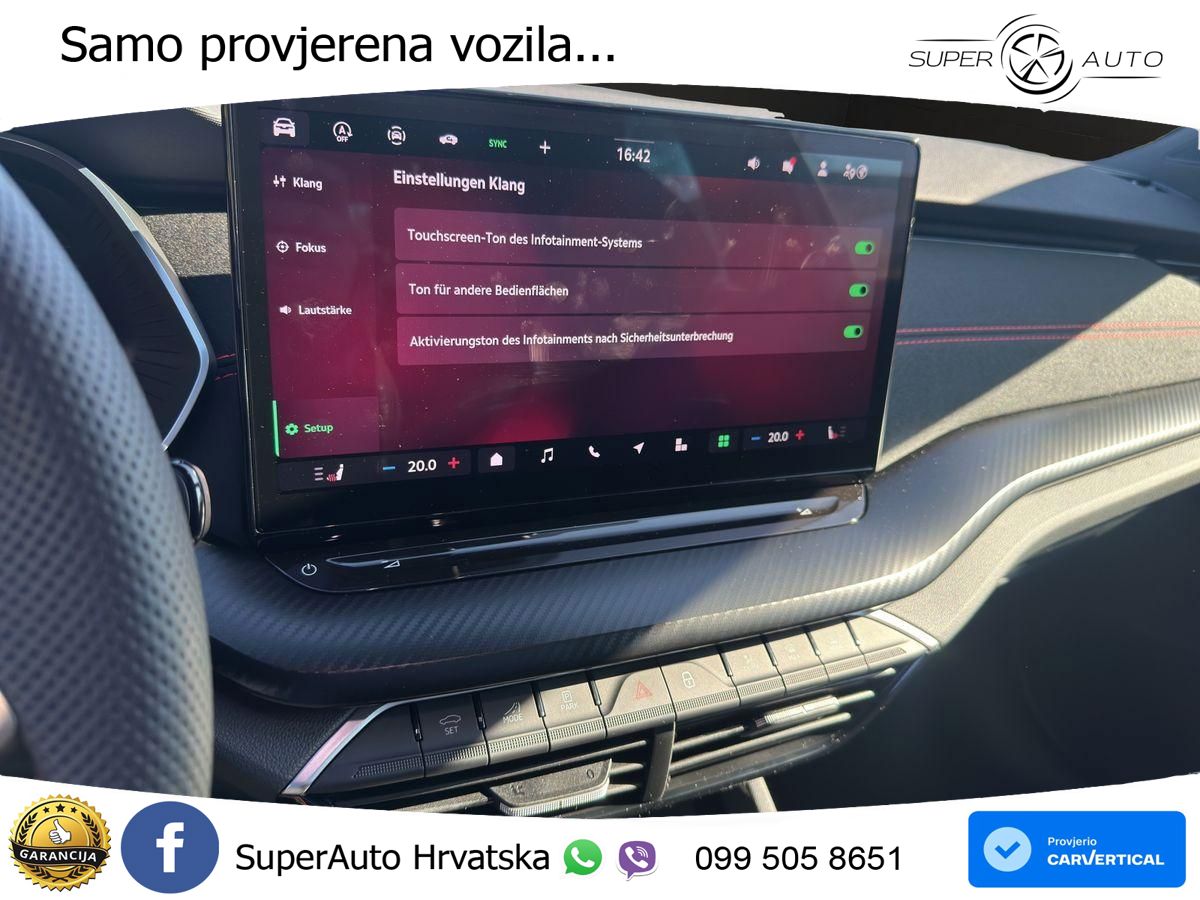 Škoda Octavia Combi RS 2.0 TSI (265 KS) DSG LED+GR SJED+ACC