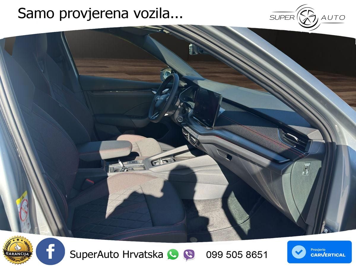 Škoda Octavia Combi RS 2.0 TSI (265 KS) DSG LED+GR SJED+ACC
