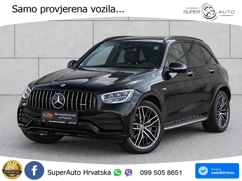 Mercedes AMG GLC 43 V6 (390 KS) 4MATIC TCT ZRAČNI+ACC+GR SJED+KAM+PANO