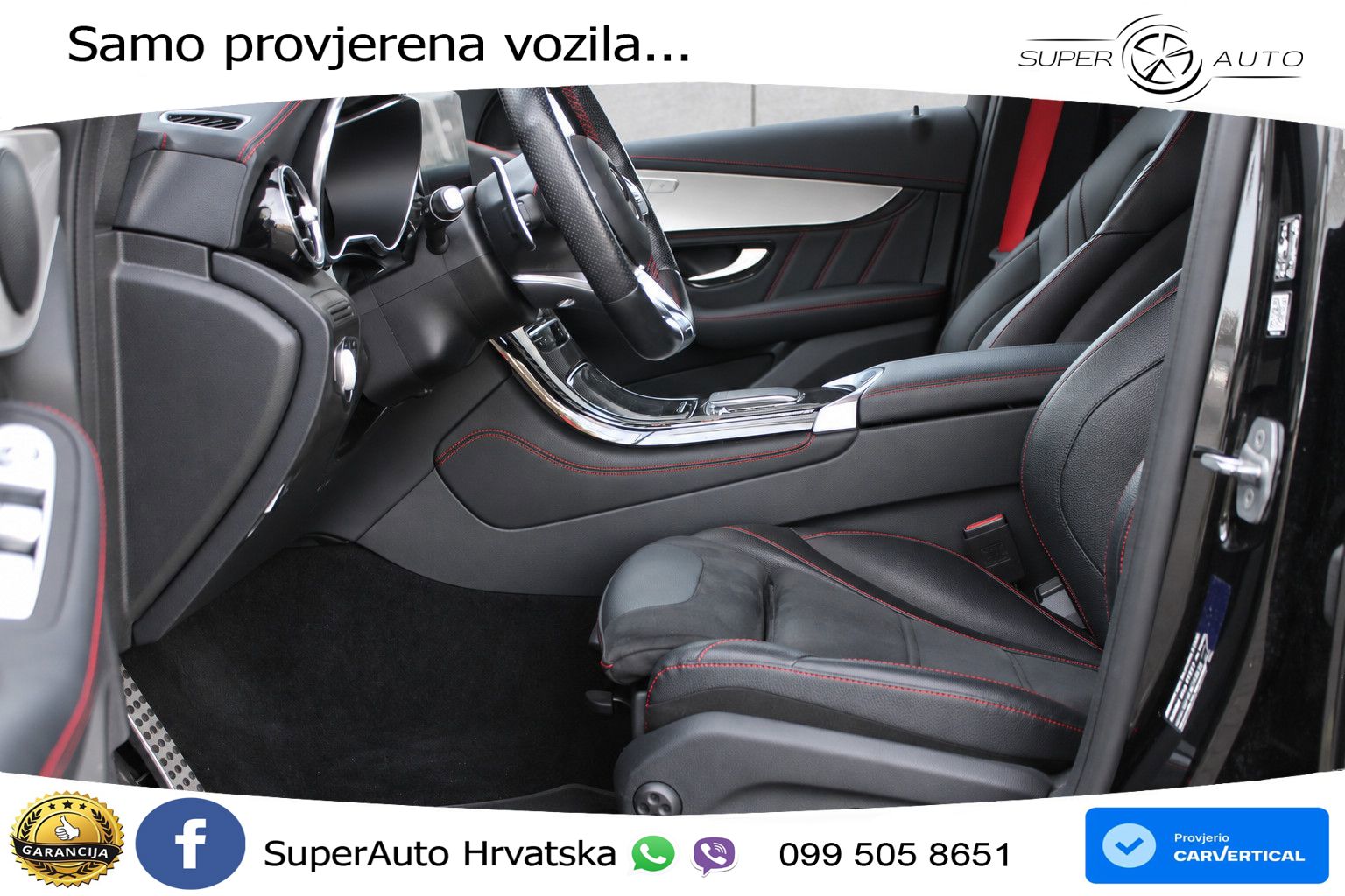 Mercedes AMG GLC 43 V6 (390 KS) 4MATIC TCT ZRAČNI+ACC+GR SJED+KAM+PANO