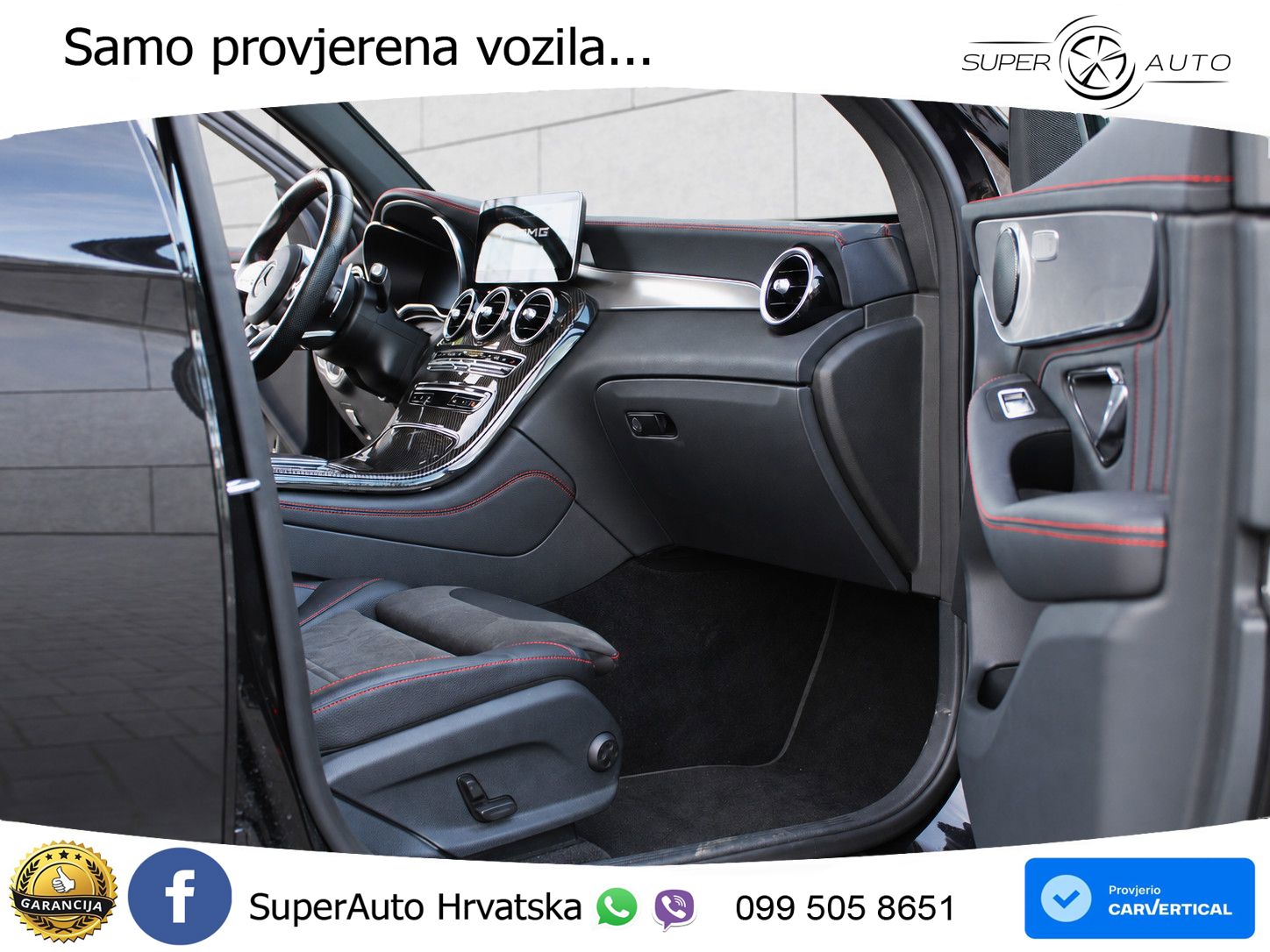 Mercedes AMG GLC 43 V6 (390 KS) 4MATIC TCT ZRAČNI+ACC+GR SJED+KAM+PANO