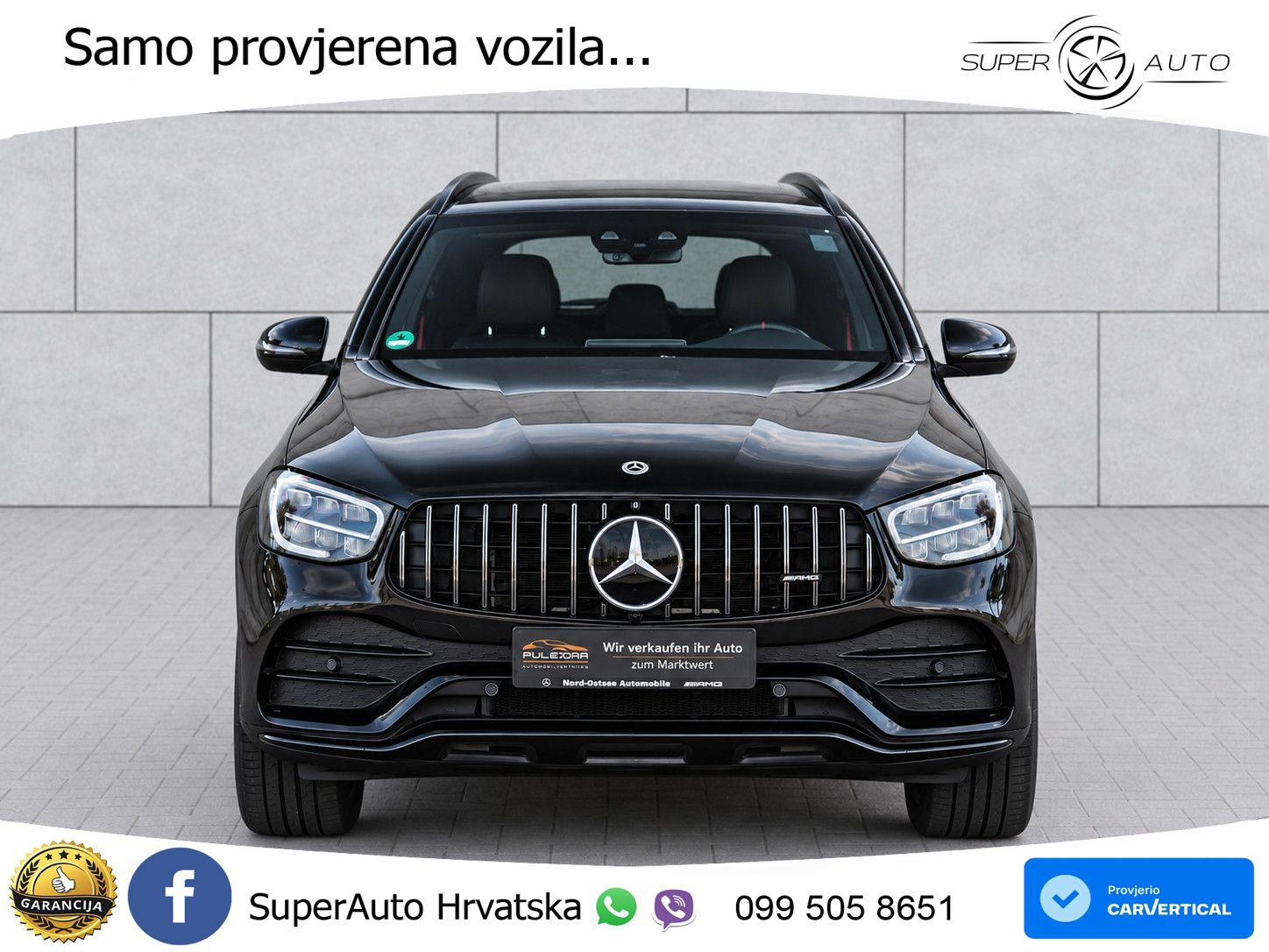 Mercedes AMG GLC 43 V6 (390 KS) 4MATIC TCT ZRAČNI+ACC+GR SJED+KAM+PANO