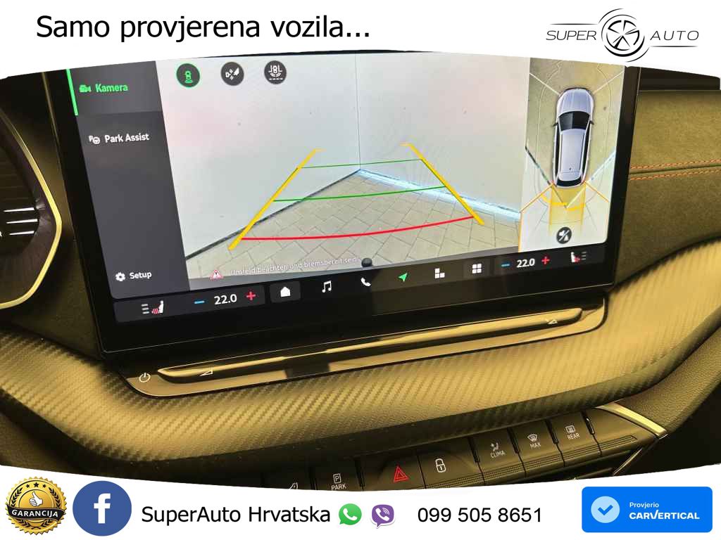 Škoda Octavia Combi RS 2.0 TSI (265 KS) DSG LED+GR SJED+ACC