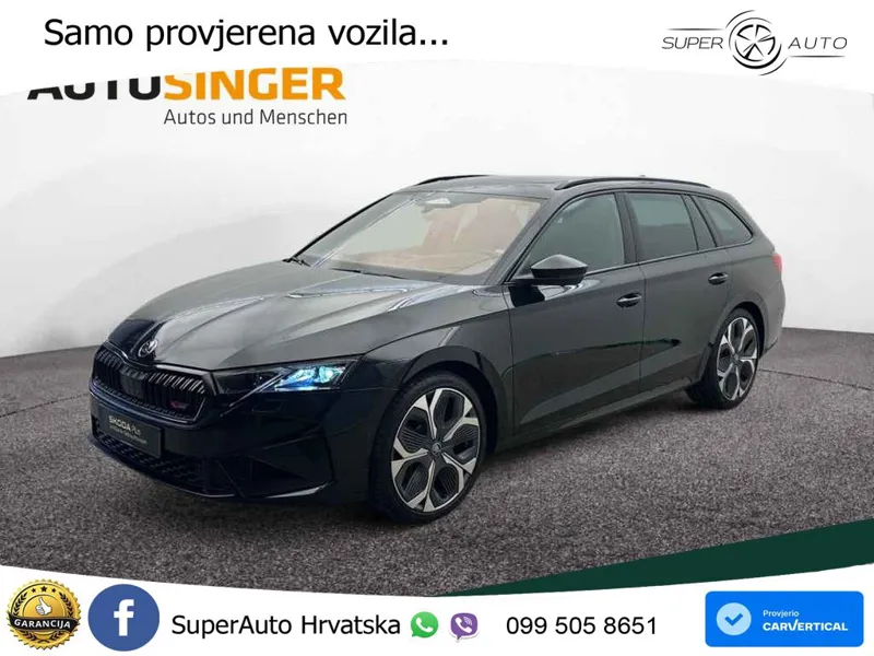 Škoda Octavia Combi RS 2.0 TSI (265 KS) DSG LED+GR SJED+ACC