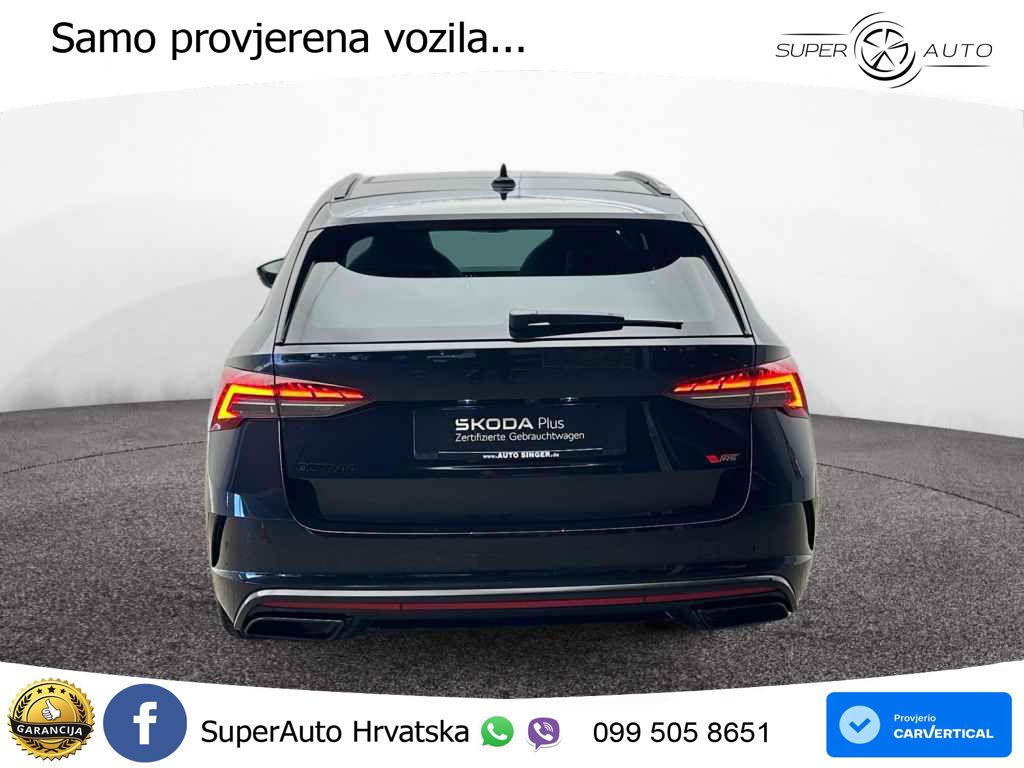Škoda Octavia Combi RS 2.0 TSI (265 KS) DSG LED+GR SJED+ACC
