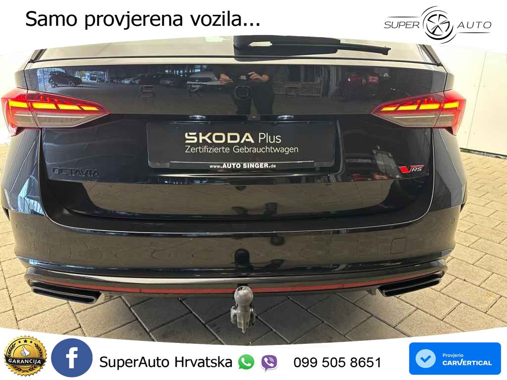 Škoda Octavia Combi RS 2.0 TSI (265 KS) DSG LED+GR SJED+ACC