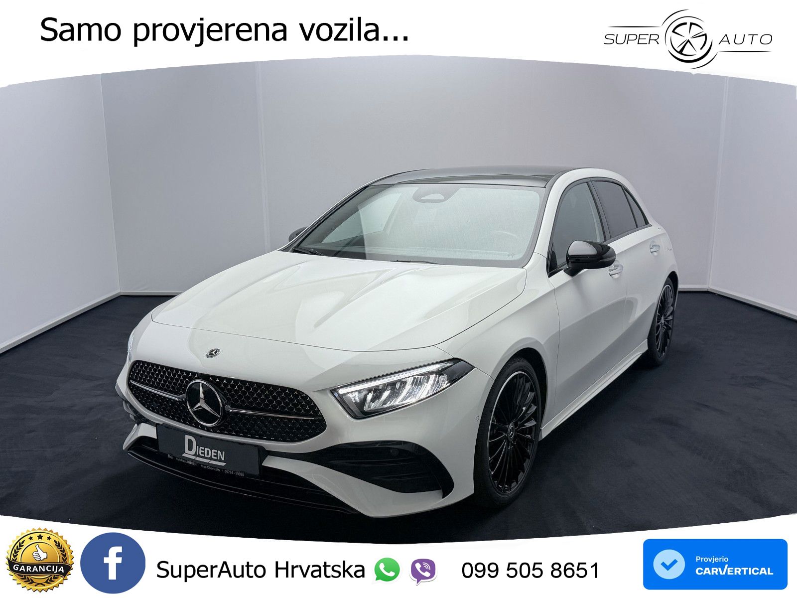 Mercedes-Benz A 250 4MATIC 8G-DCT AMG LED+GR SJED+ACC