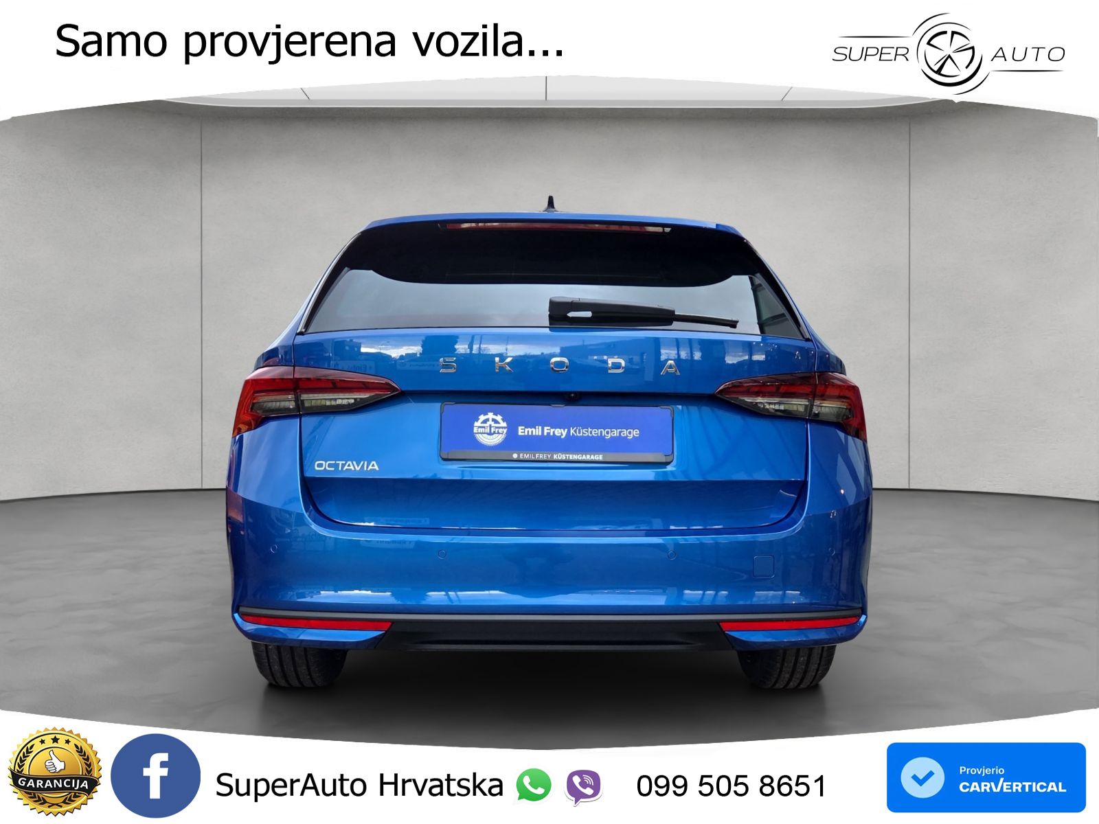 Škoda Octavia Combi 1.5 TSI (116 KS) DSG LED+GR SJED+ACC