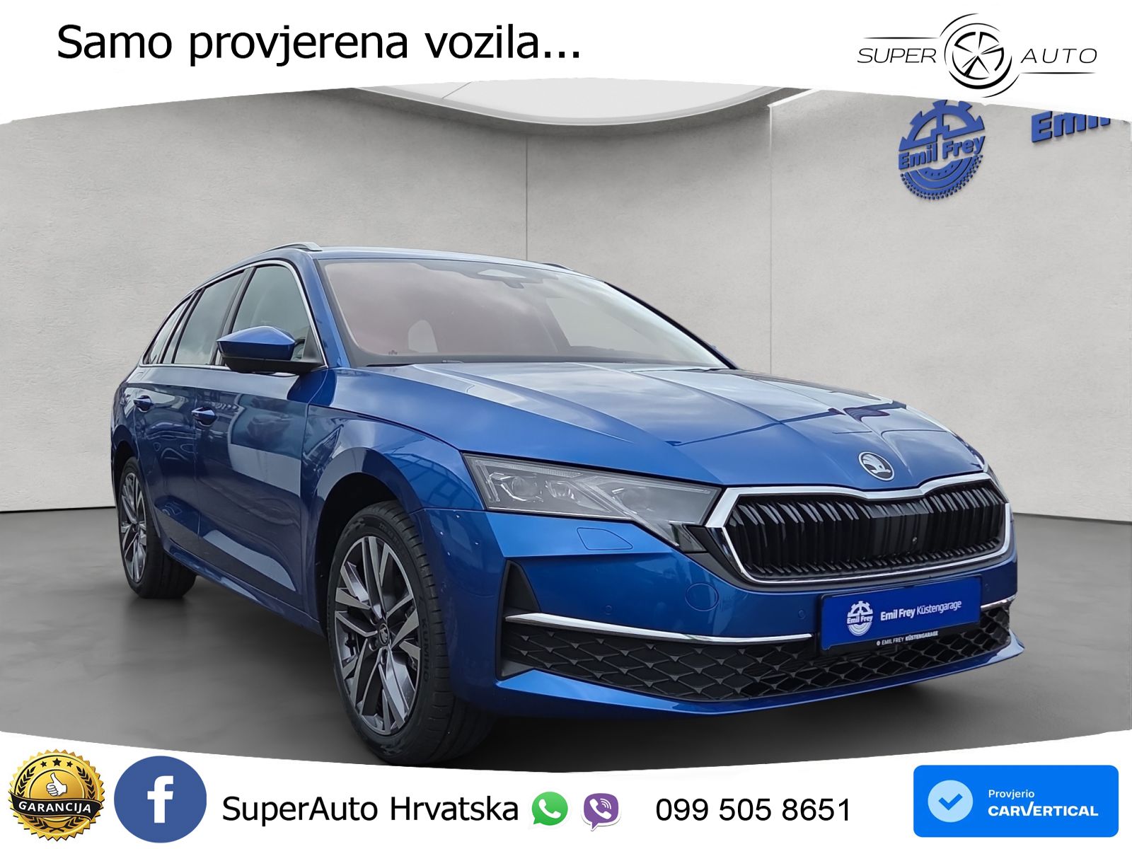Škoda Octavia Combi 1.5 TSI (116 KS) DSG LED+GR SJED+ACC