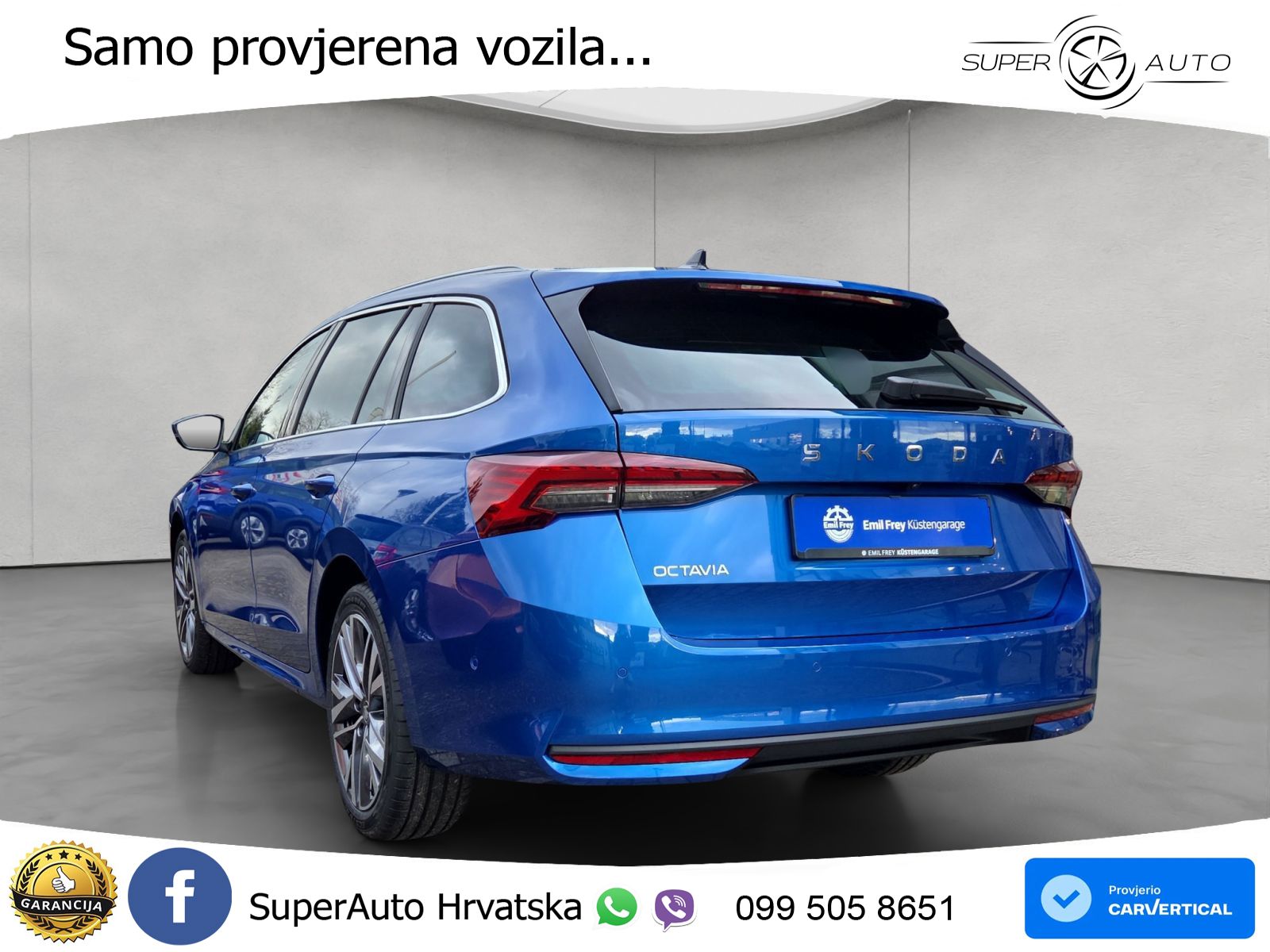 Škoda Octavia Combi 1.5 TSI (116 KS) DSG LED+GR SJED+ACC