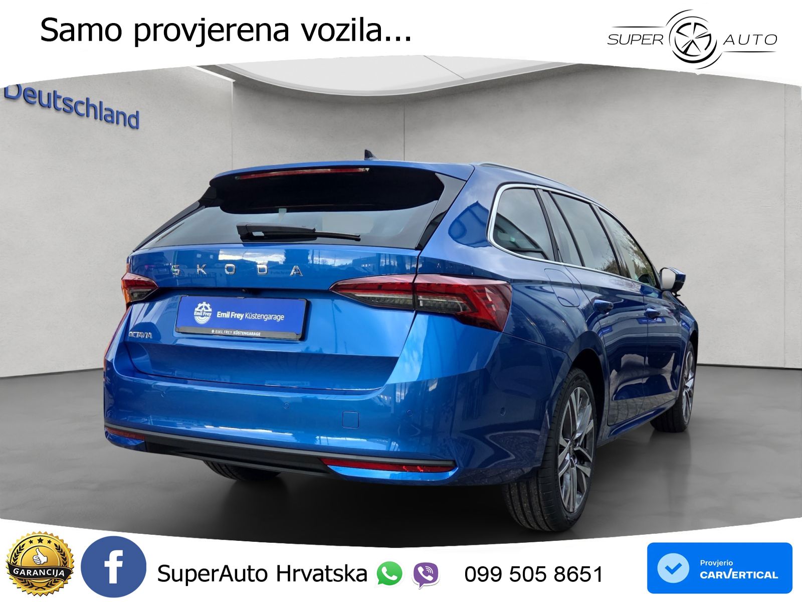 Škoda Octavia Combi 1.5 TSI (116 KS) DSG LED+GR SJED+ACC