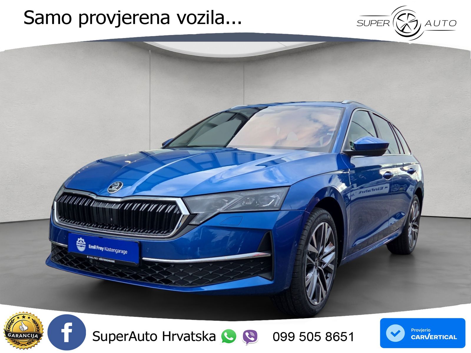 Škoda Octavia Combi 1.5 TSI (116 KS) DSG LED+GR SJED+ACC