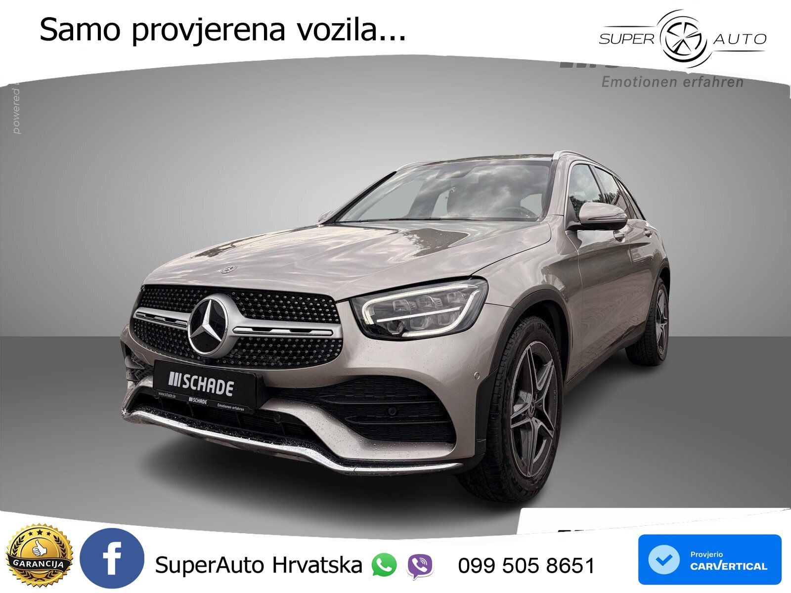 Mercedes GLC 200 (197 KS) 4MATIC G-TRONIC AMG LED+GR SJED+ACC