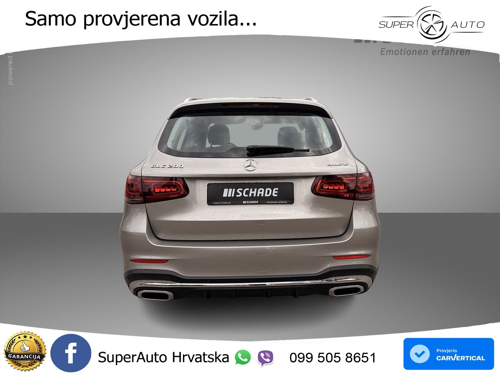 Mercedes GLC 200 (197 KS) 4MATIC G-TRONIC AMG LED+GR SJED+ACC