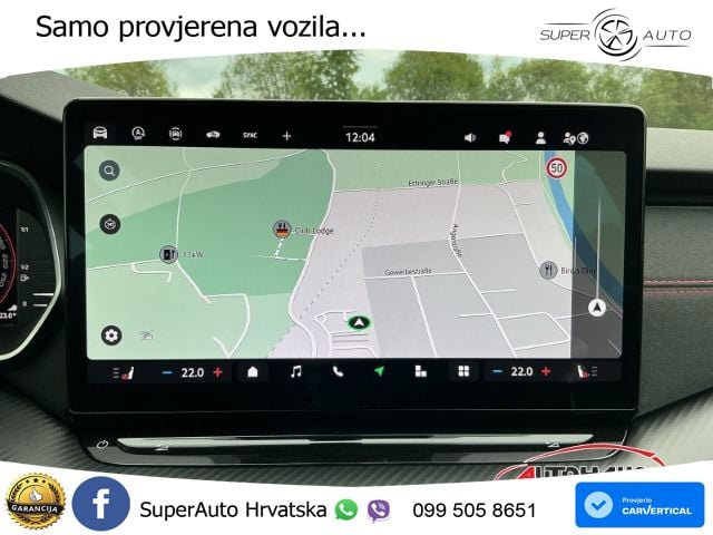 Škoda Octavia Combi RS 2.0 TSI (265 KS) DSG LED+GR SJED+ACC