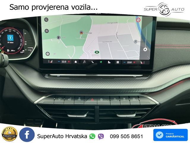 Škoda Octavia Combi RS 2.0 TSI (265 KS) DSG LED+GR SJED+ACC
