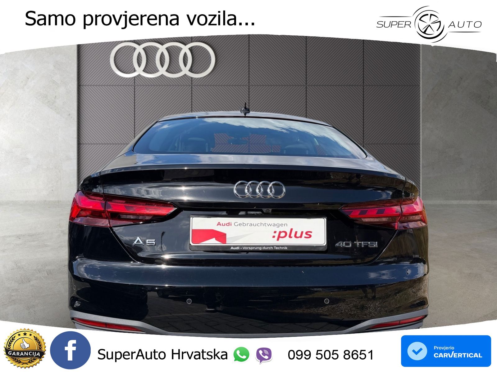 Audi A5 Sportback  40 TFSI (204 KS) S tronic
