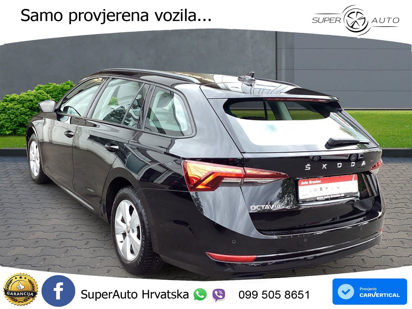 Škoda Octavia Combi 2.0 TDI (150 KS) DSG LED+GR SJED+ACC