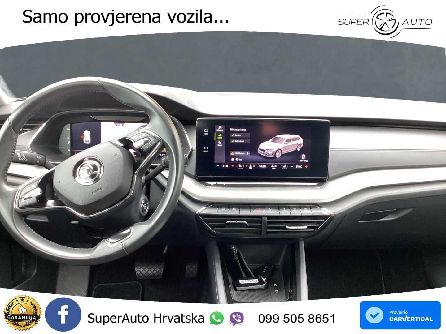 Škoda Octavia Combi 2.0 TDI (150 KS) DSG LED+GR SJED+ACC