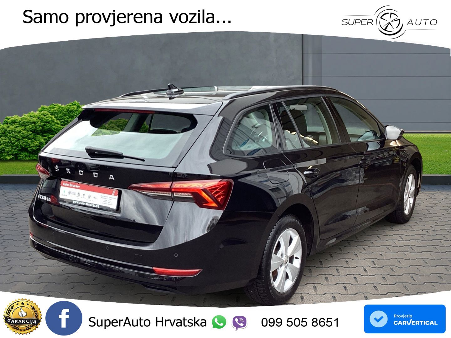 Škoda Octavia Combi 2.0 TDI (150 KS) DSG LED+GR SJED+ACC