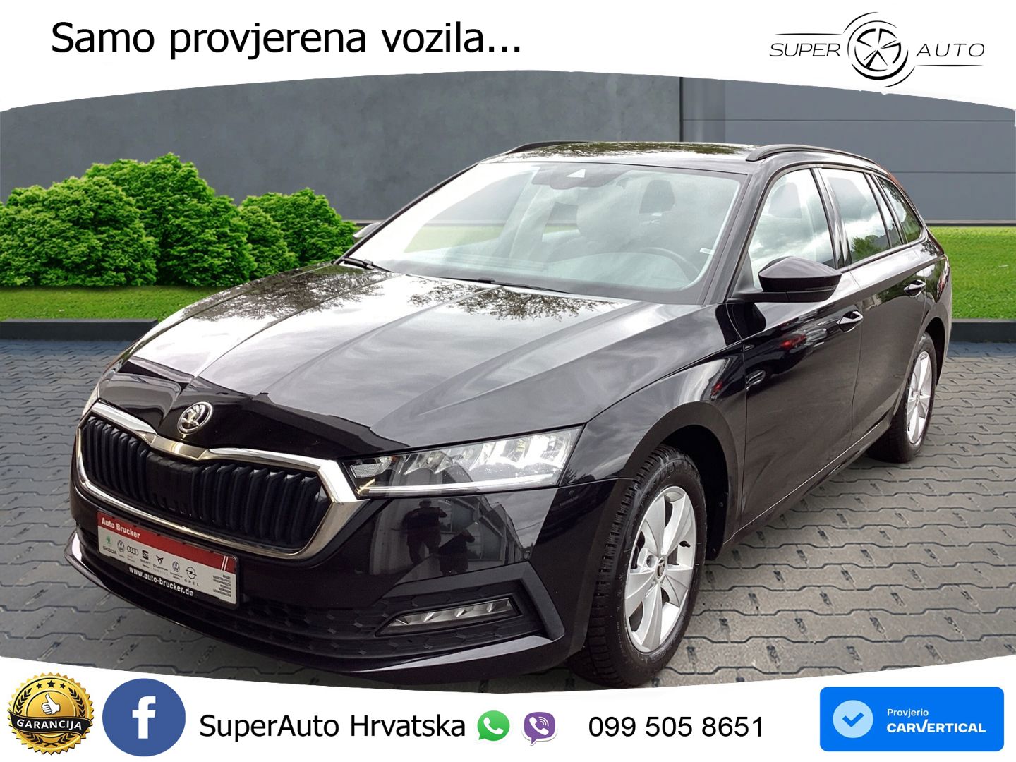 Škoda Octavia Combi 2.0 TDI (150 KS) DSG LED+GR SJED+ACC