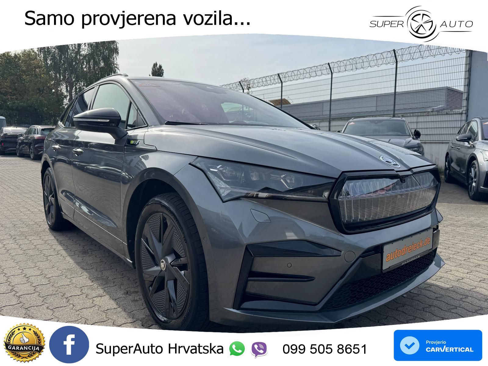 Škoda Enyaq iV RS 82 kWh (340 KS) AWD Lounge LED+GR SJED+ACC