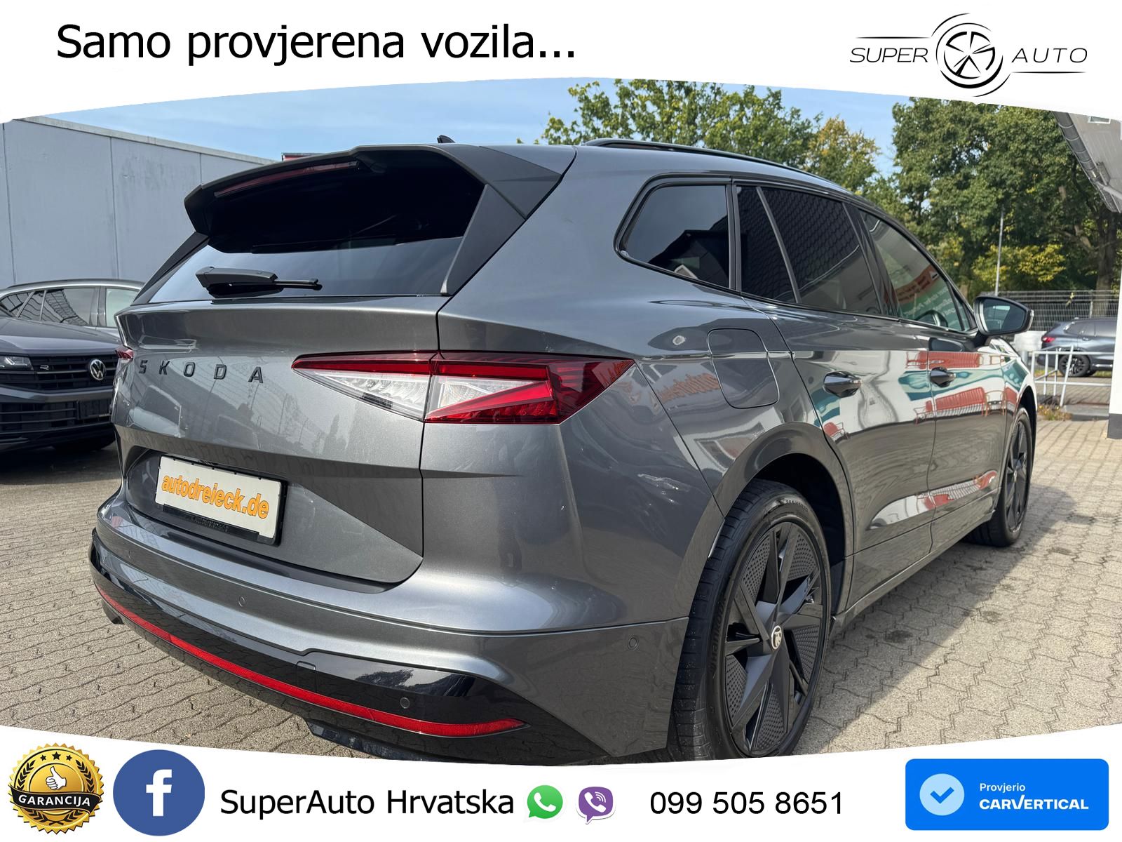 Škoda Enyaq iV RS 82 kWh (340 KS) AWD Lounge LED+GR SJED+ACC